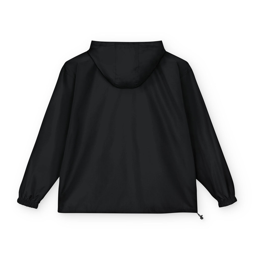Champion® Packable Anorak Jacket BLACK — Lightweight Hooded Windbreaker for Travel & Outdoor