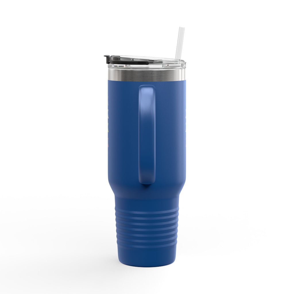 Sigil Collection 40oz Insulated Travel Mug — Vertical Monogram