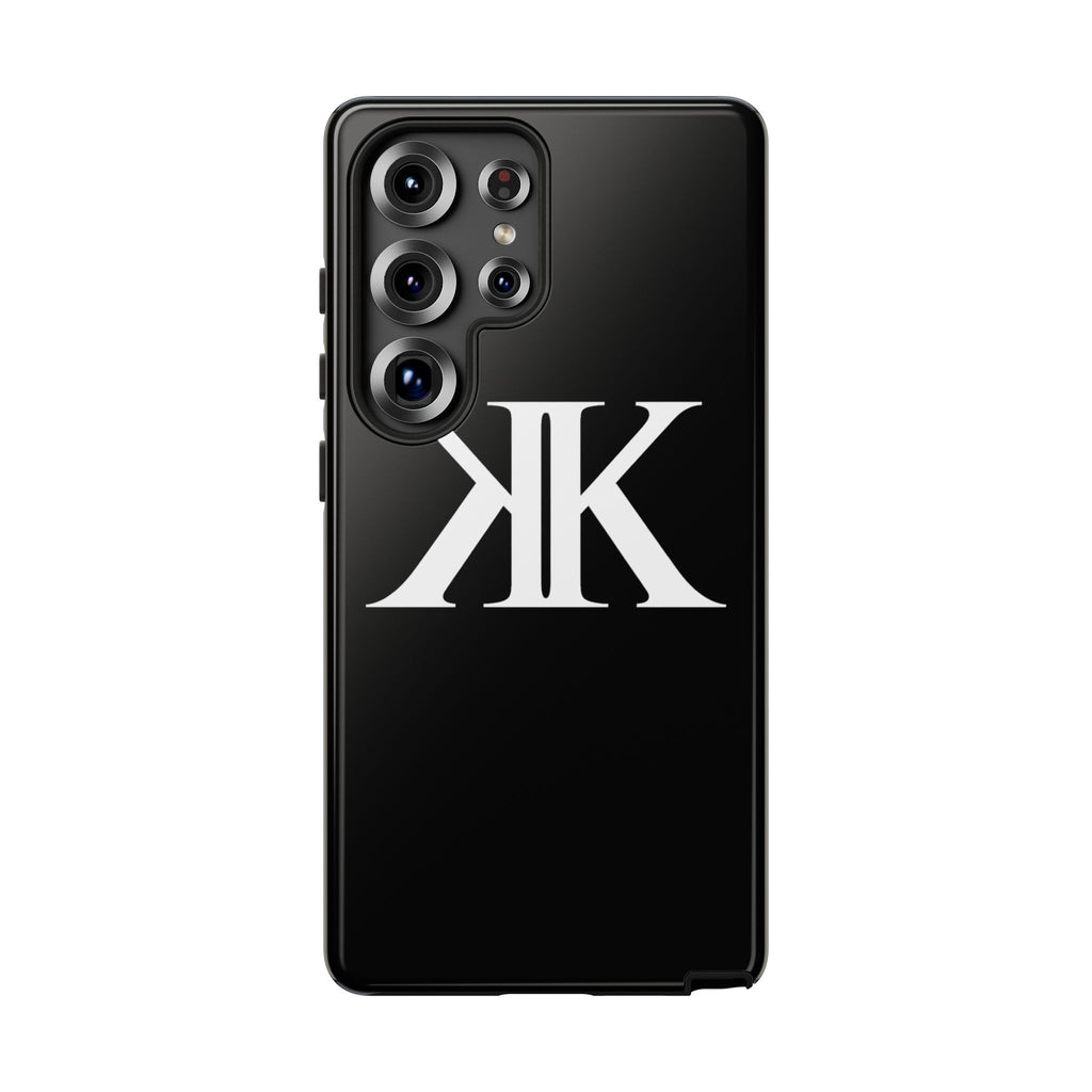 Monogram KK Phone Case BLACK — Tough Protective iPhone Cover
