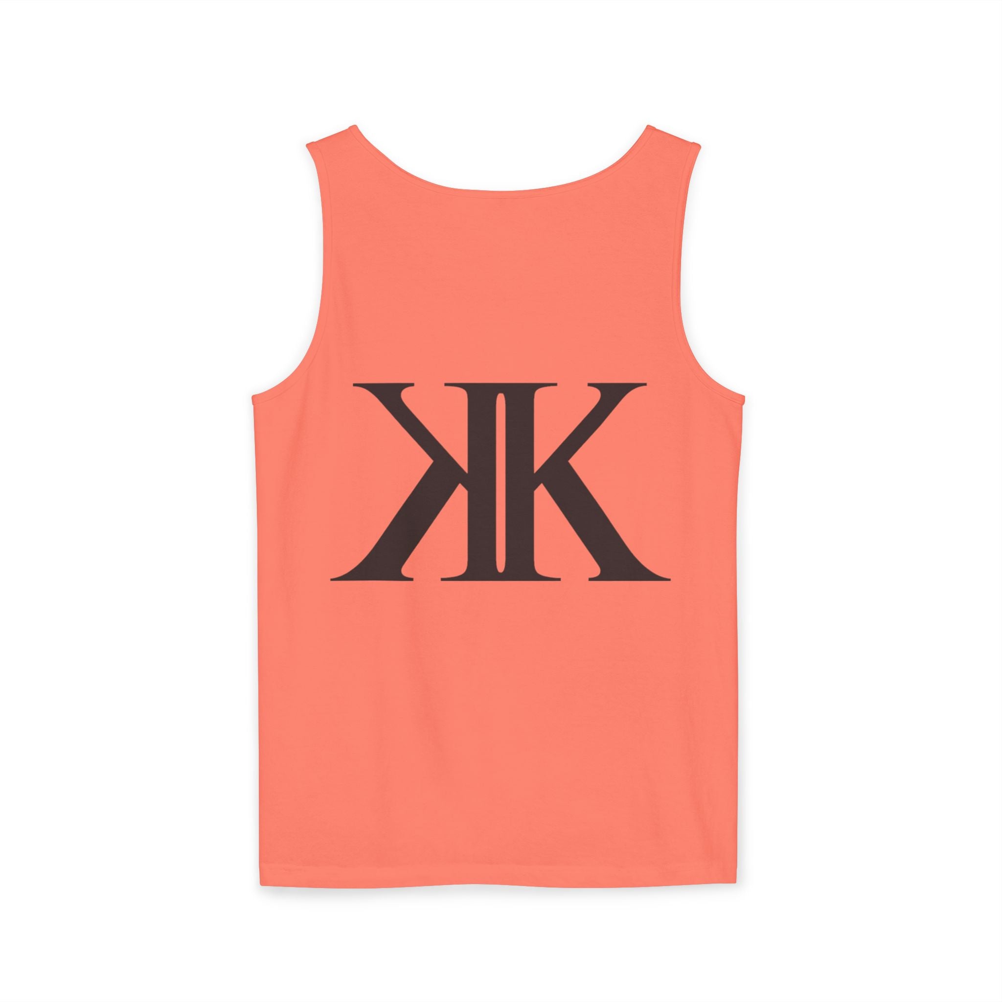 KK Monogram Tank Top — Minimalist Logo Graphic Tank