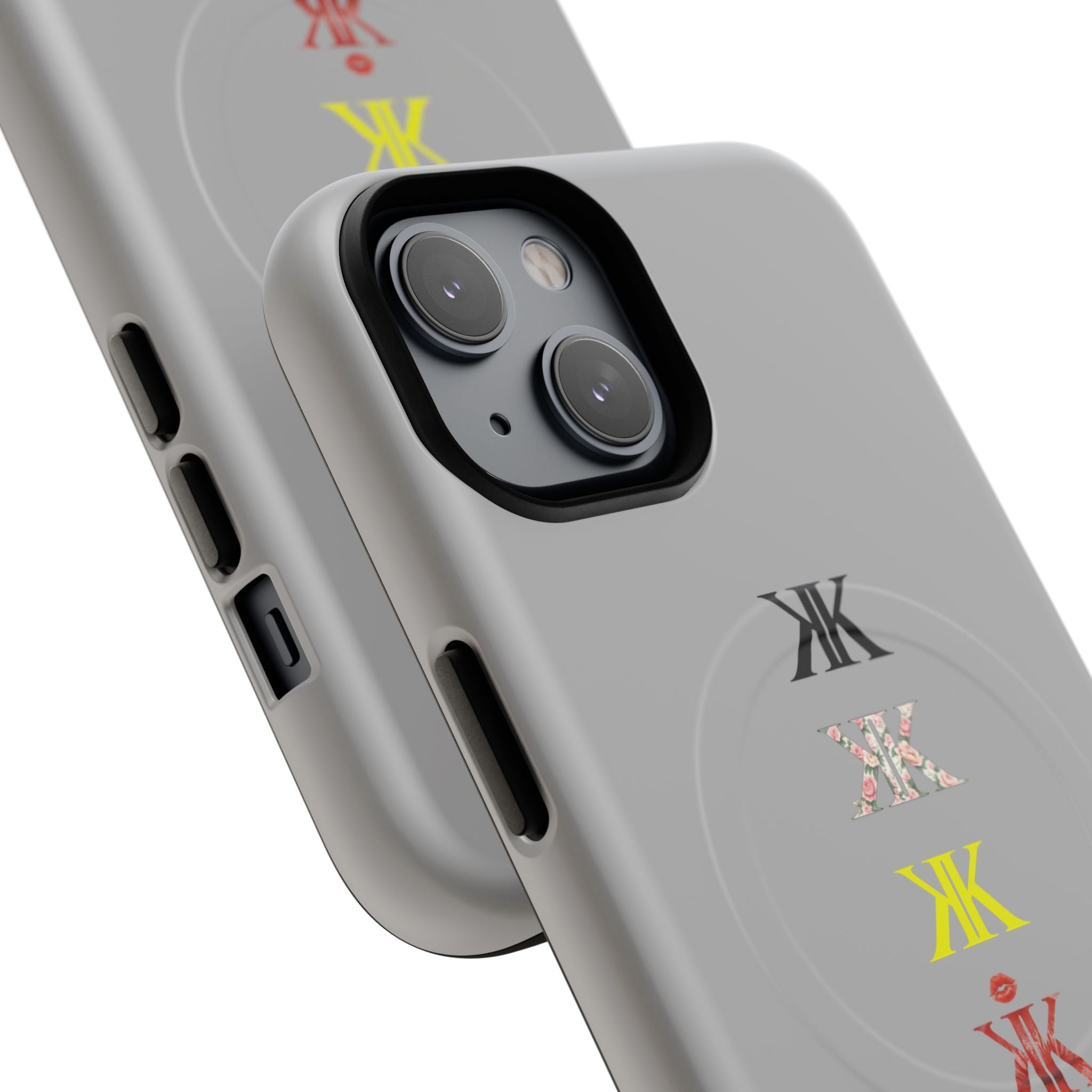 Sigil Collection Phone Case — Minimalist Monogram Stack Tough Magnetic Case