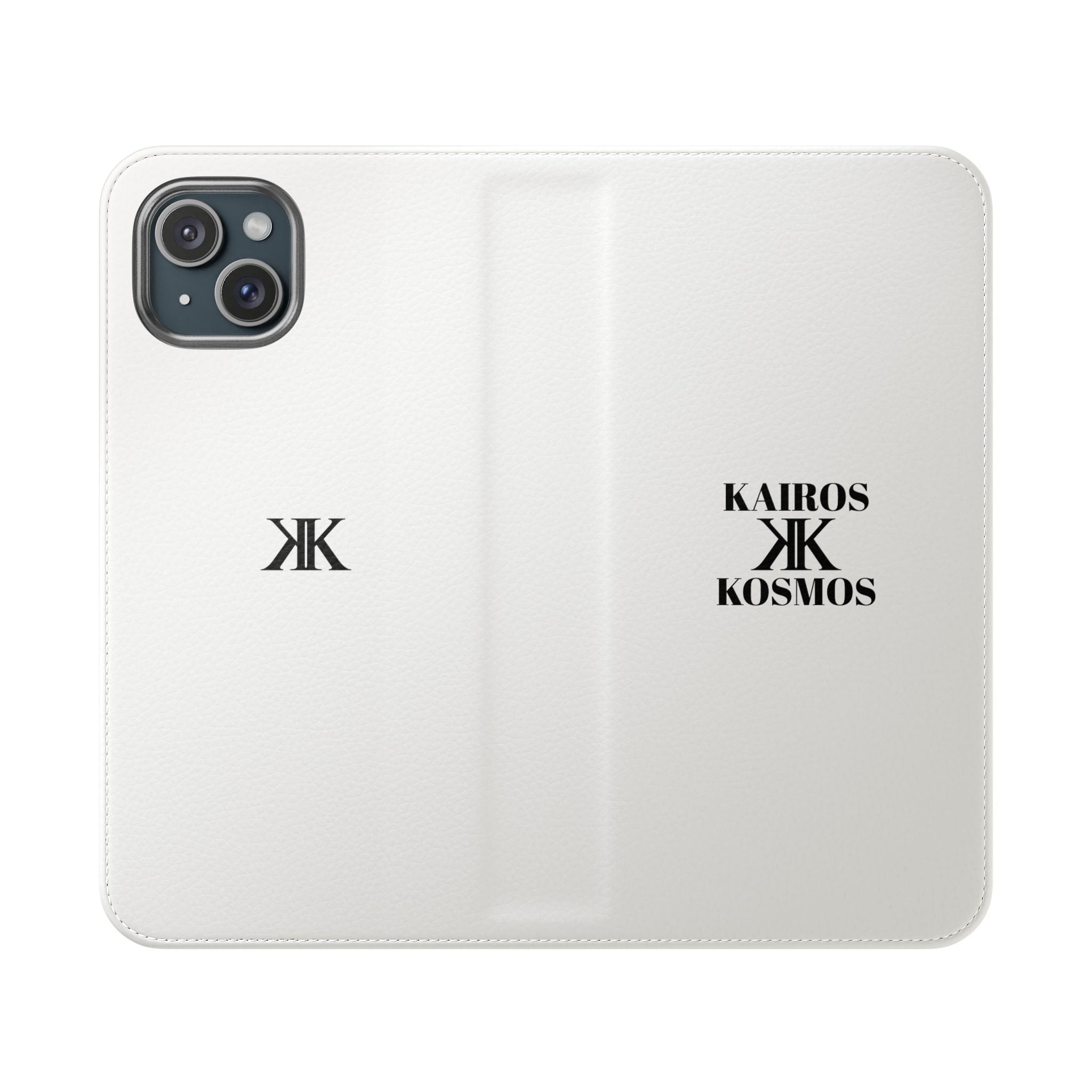 Kairos Kosmos Logo Flip Phone Case