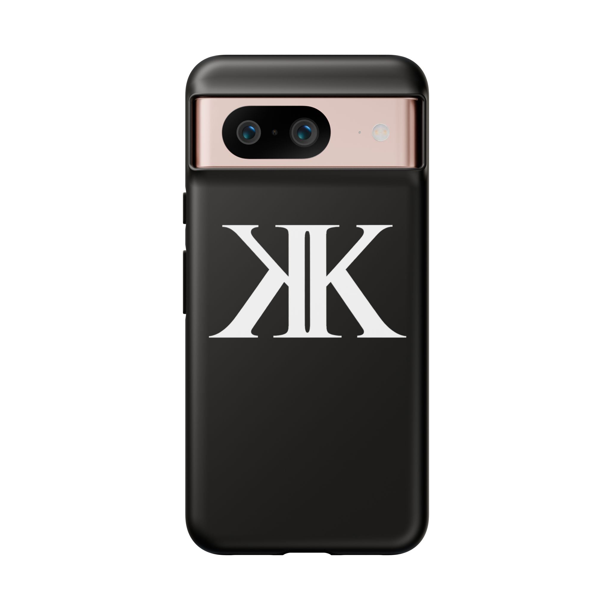 Monogram KK Phone Case BLACK — Tough Protective iPhone Cover