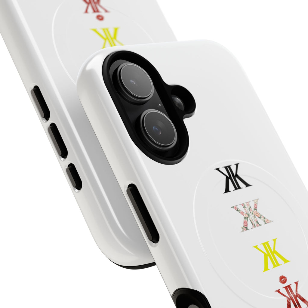 Sigil Collection Phone Case — Minimalist Monogram Stack Tough Magnetic Case