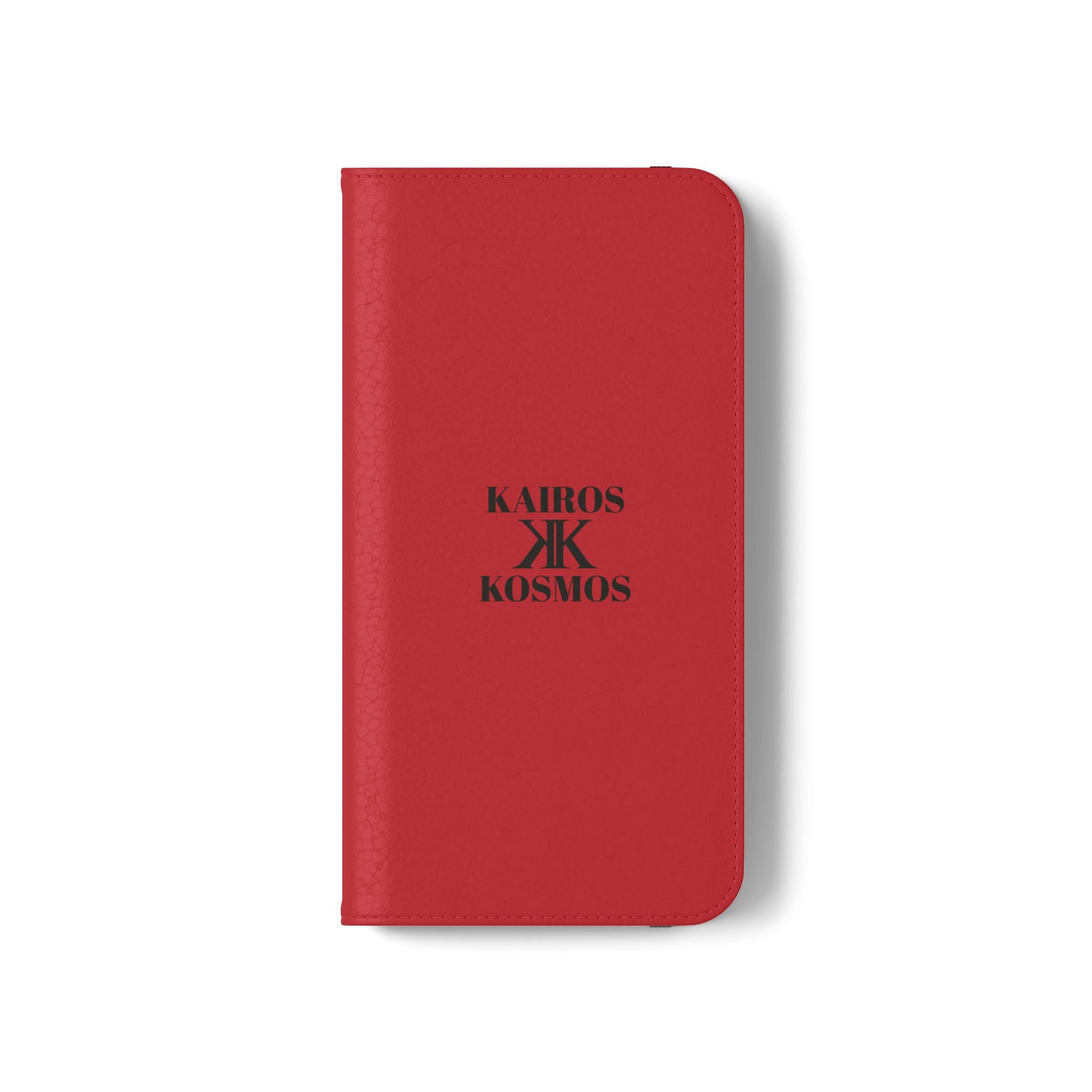Kairos Kosmos Logo RED Flip Phone Case