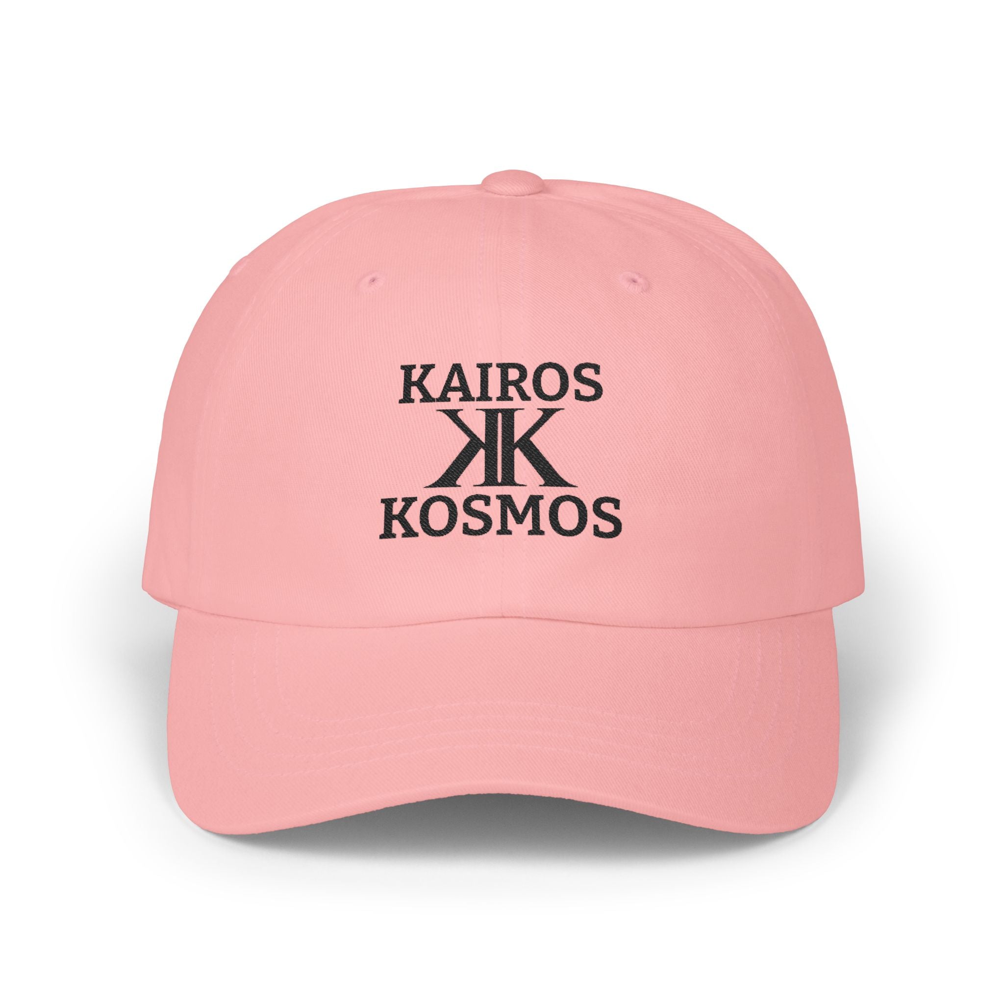 Kairos Kosmos Embroidered Cap — "Give No F**ks" Back Text