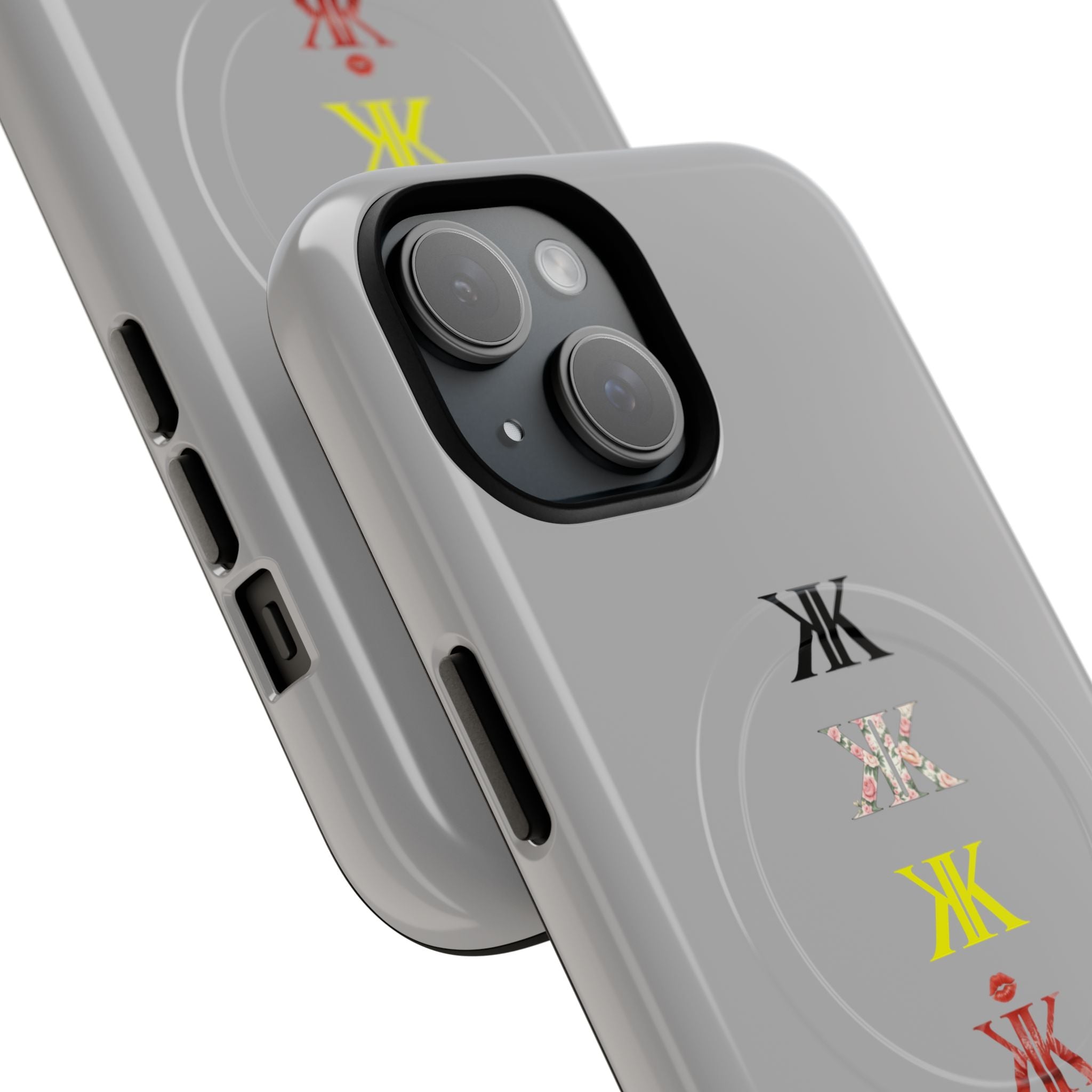 Sigil Collection Phone Case — Minimalist Monogram Stack Tough Magnetic Case