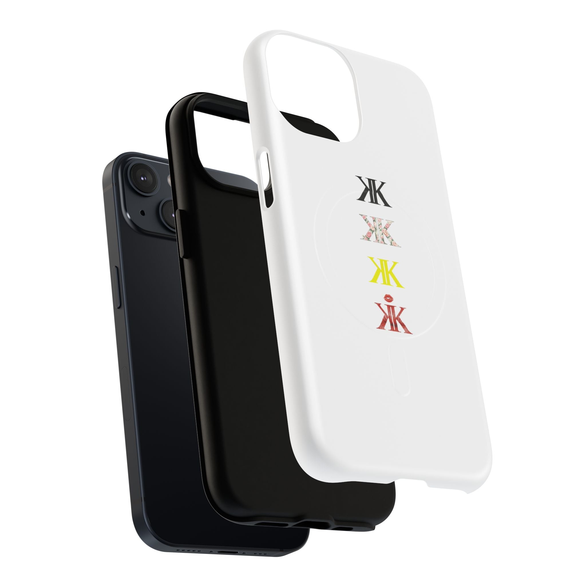 Sigil Collection Phone Case — Minimalist Monogram Stack Tough Magnetic Case