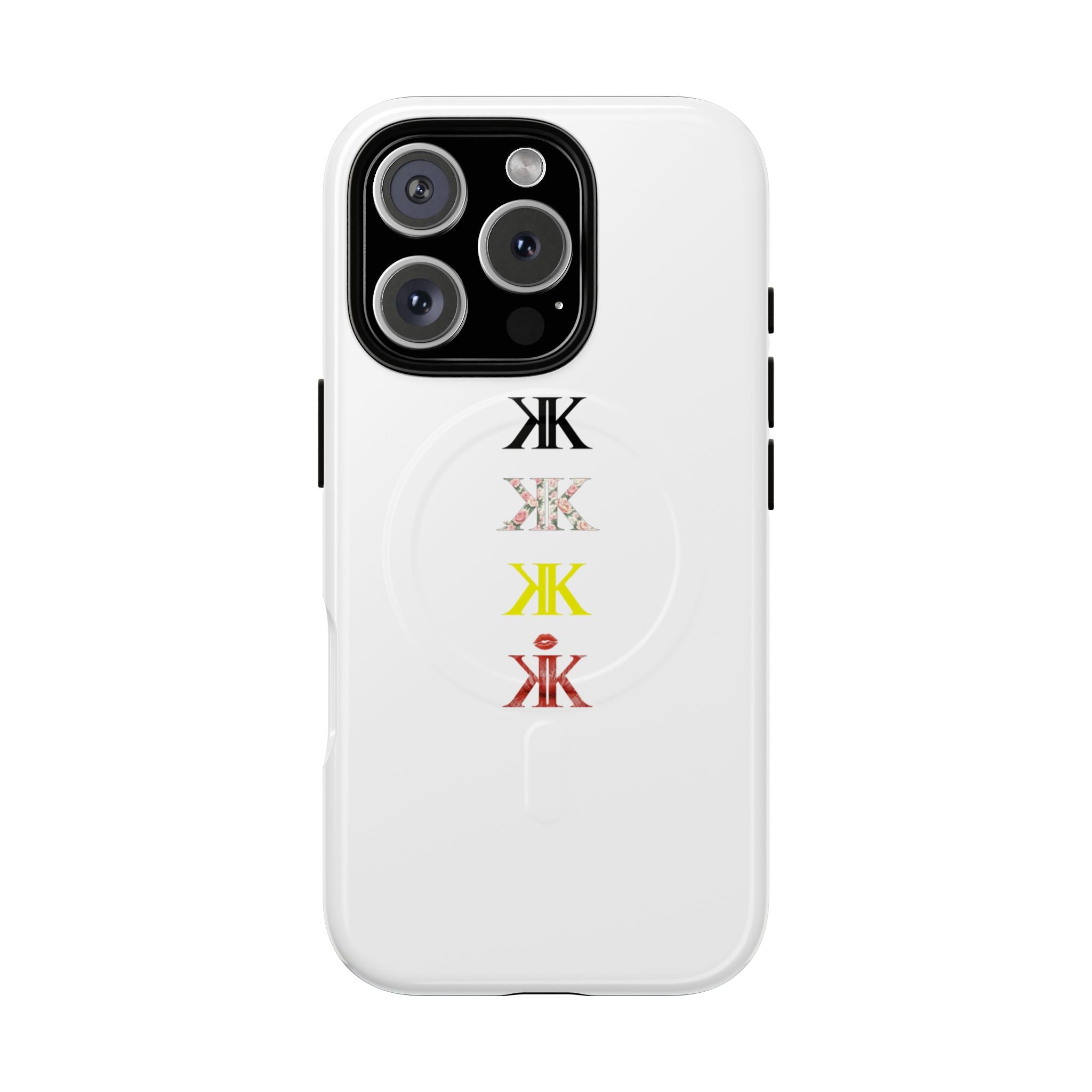 Sigil Collection Phone Case — Minimalist Monogram Stack Tough Magnetic Case