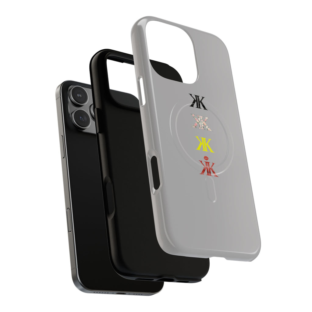 Sigil Collection Phone Case — Minimalist Monogram Stack Tough Magnetic Case