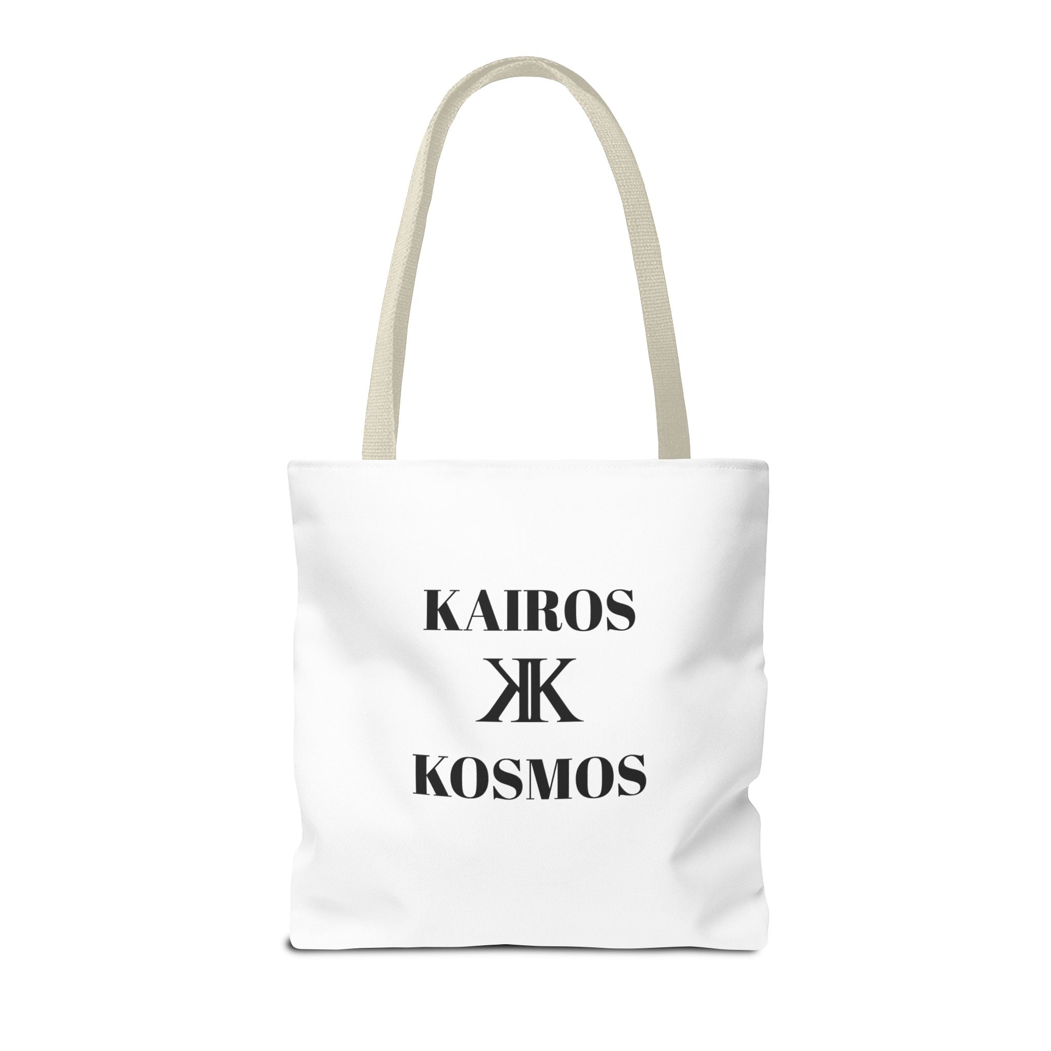 Kairos Kosmos Tote Bag – Minimalist Monogram Tote
