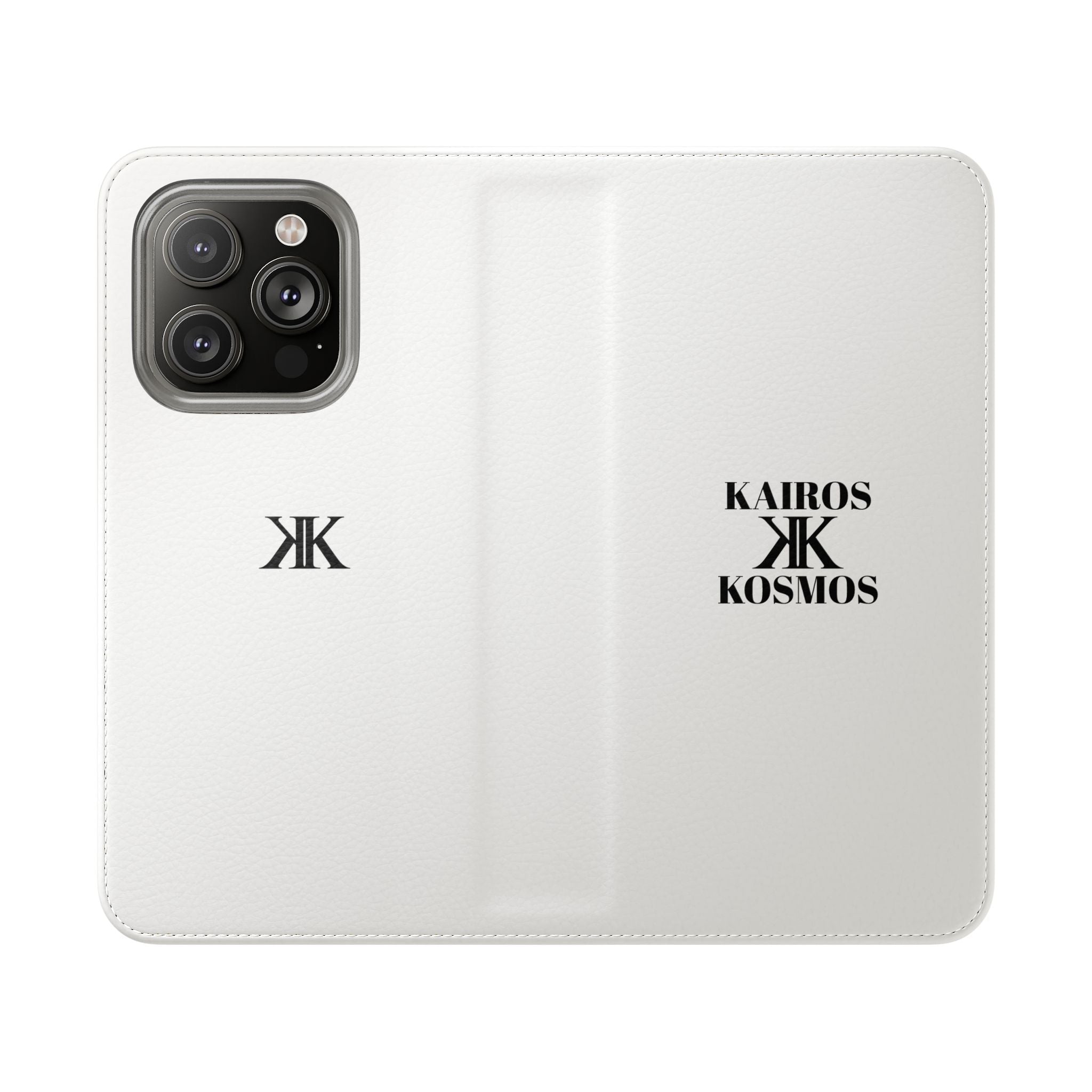 Kairos Kosmos Logo Flip Phone Case