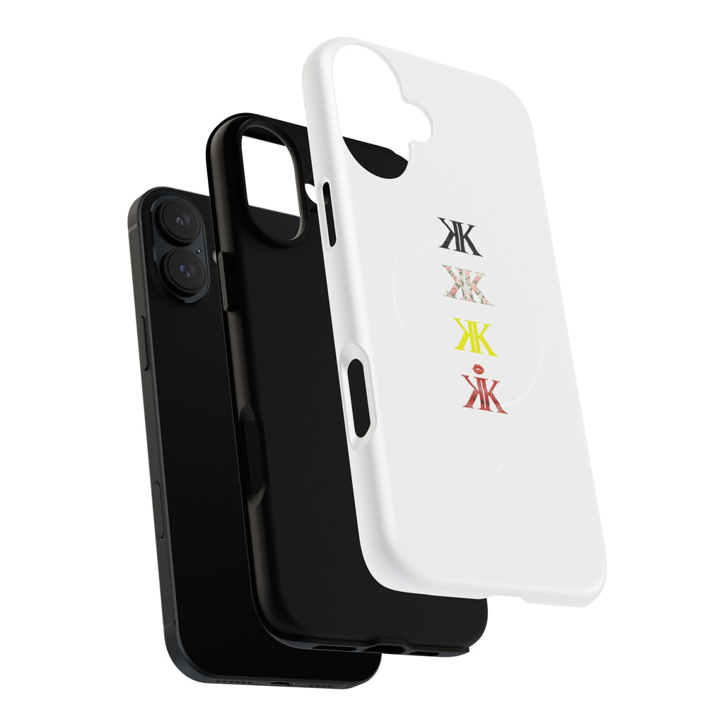 Sigil Collection Phone Case — Minimalist Monogram Stack Tough Magnetic Case