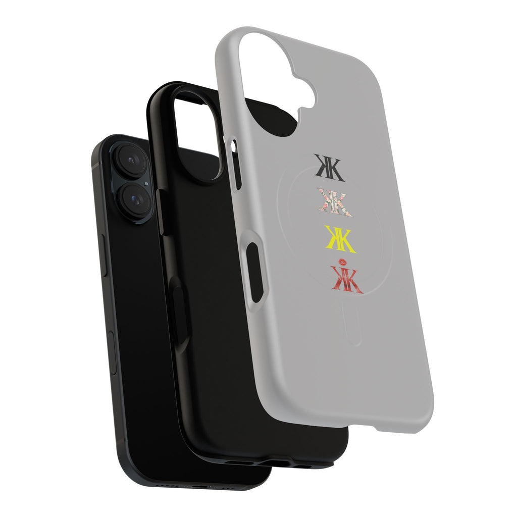Sigil Collection Phone Case — Minimalist Monogram Stack Tough Magnetic Case