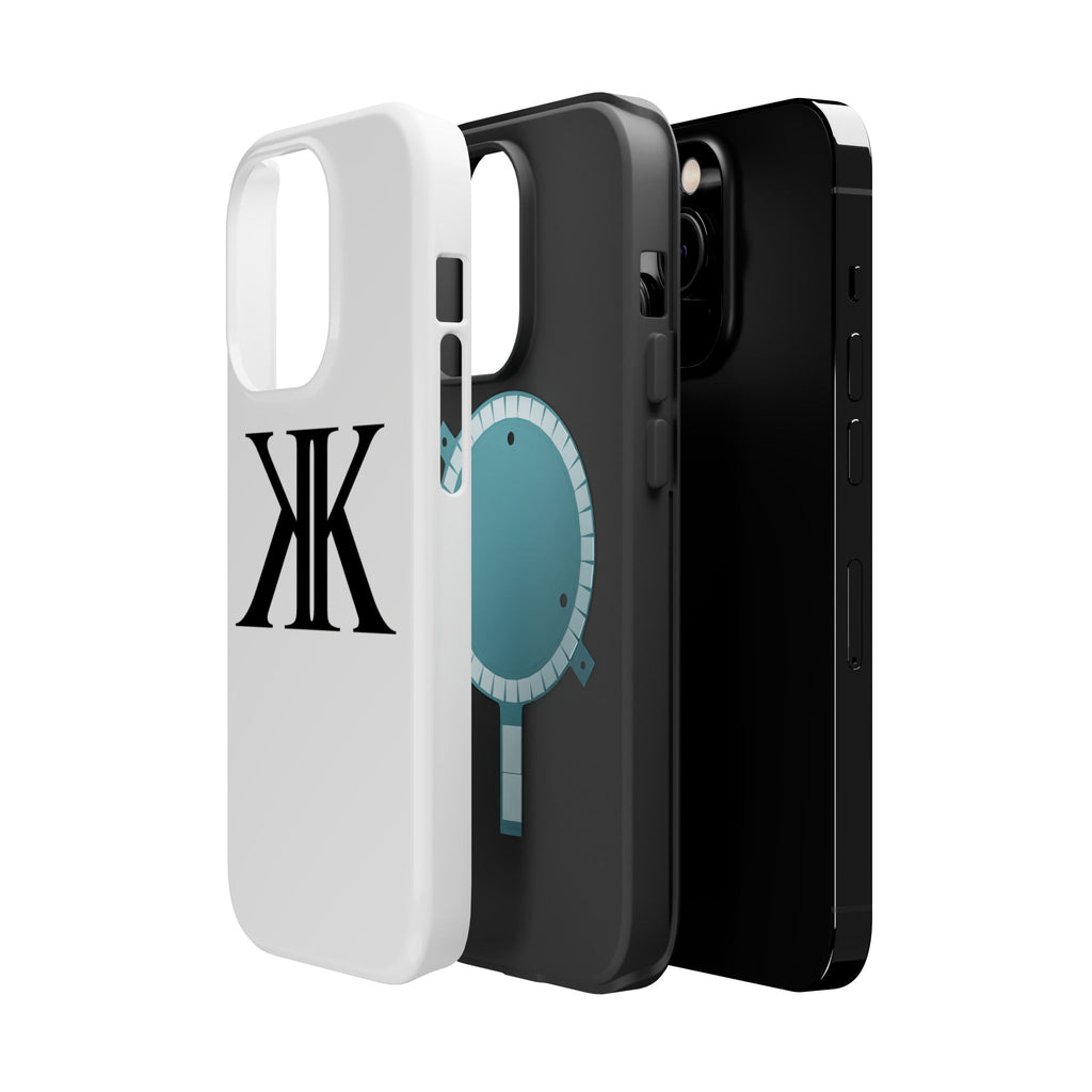 Magnetic Impact-Resistant Case with Bold KK Monogram