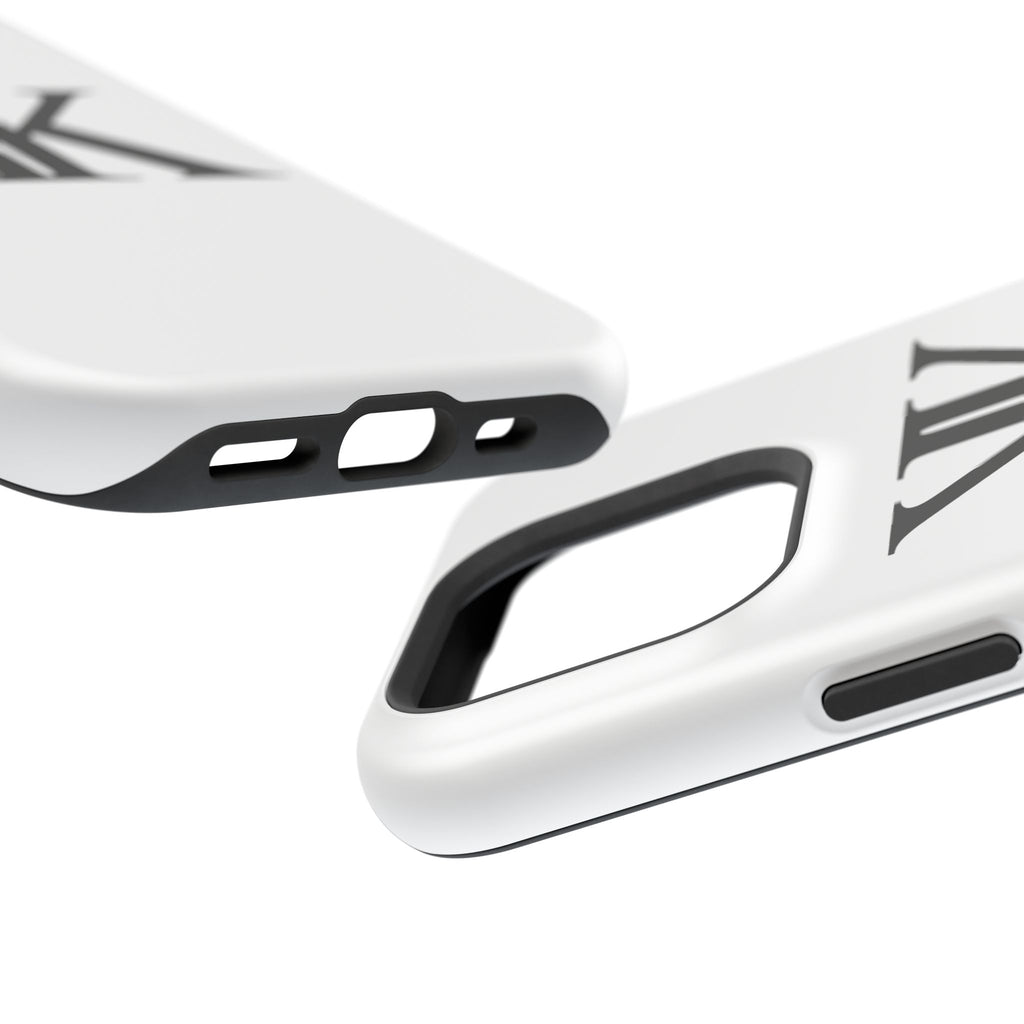 Magnetic Impact-Resistant Case with Bold KK Monogram
