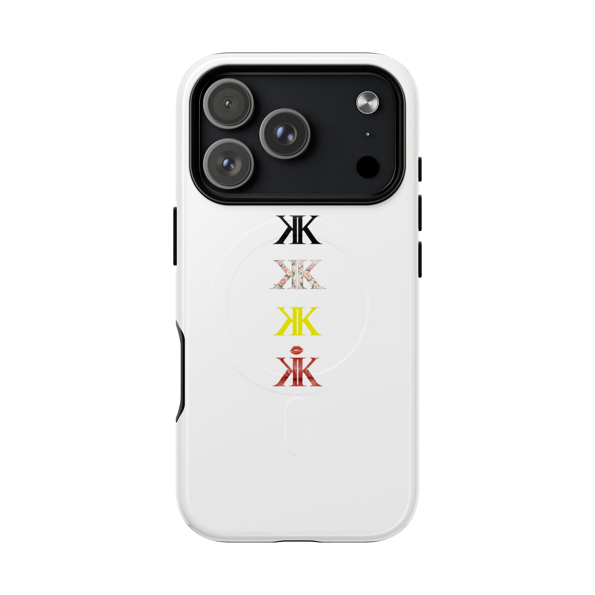 Sigil Collection Phone Case — Minimalist Monogram Stack Tough Magnetic Case