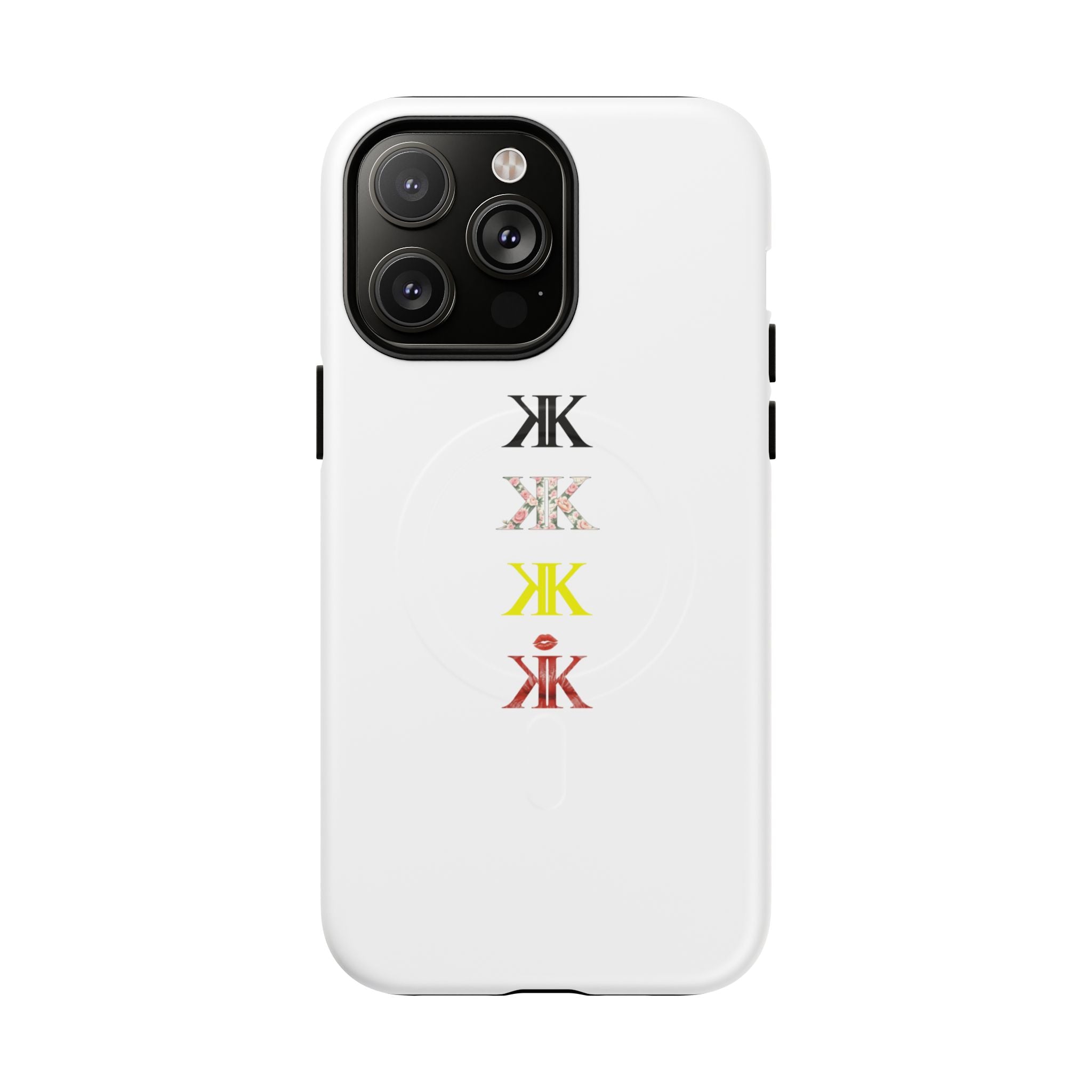 Sigil Collection Phone Case — Minimalist Monogram Stack Tough Magnetic Case