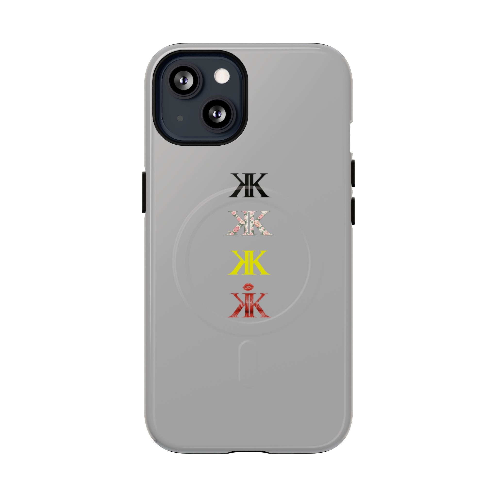Sigil Collection Phone Case — Minimalist Monogram Stack Tough Magnetic Case