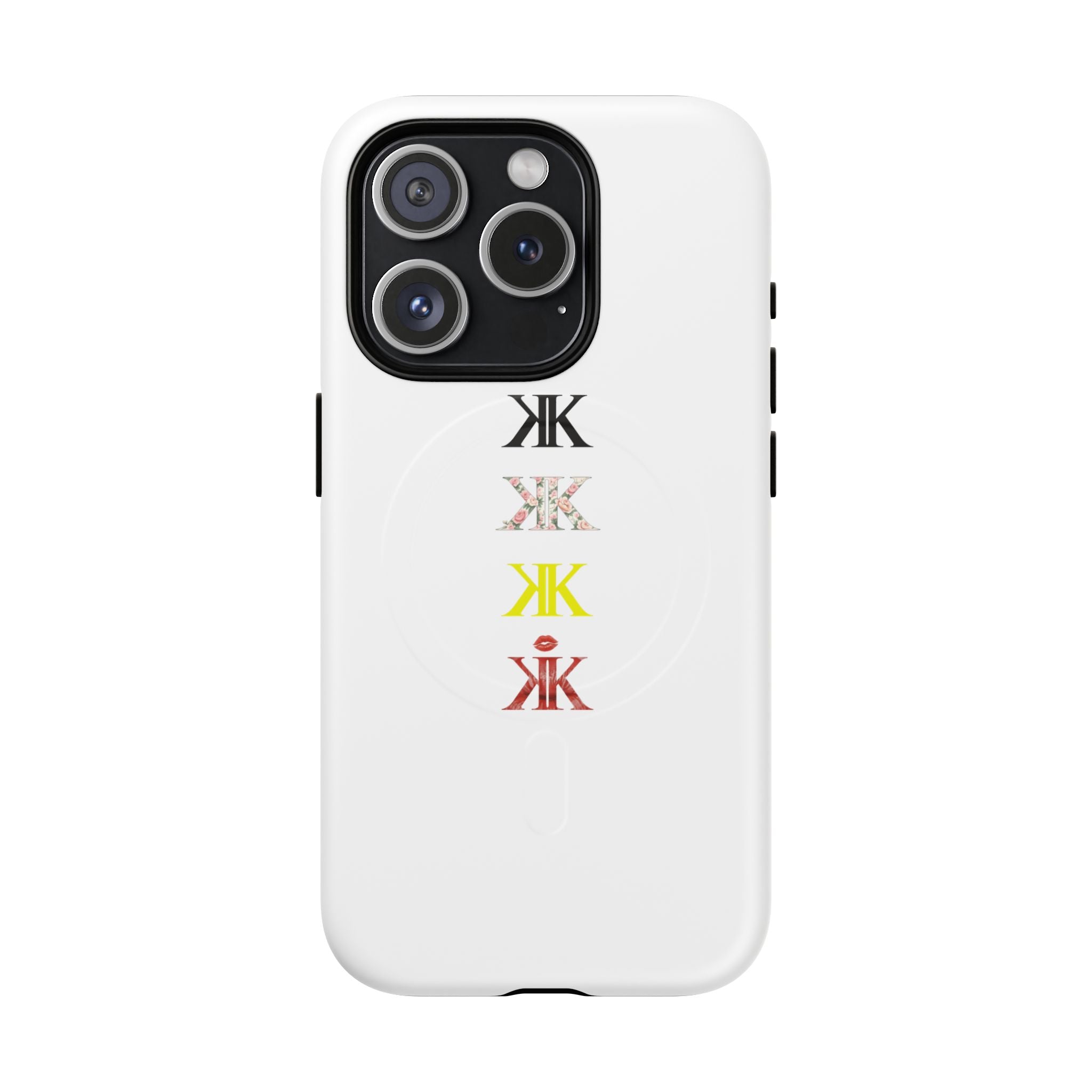 Sigil Collection Phone Case — Minimalist Monogram Stack Tough Magnetic Case