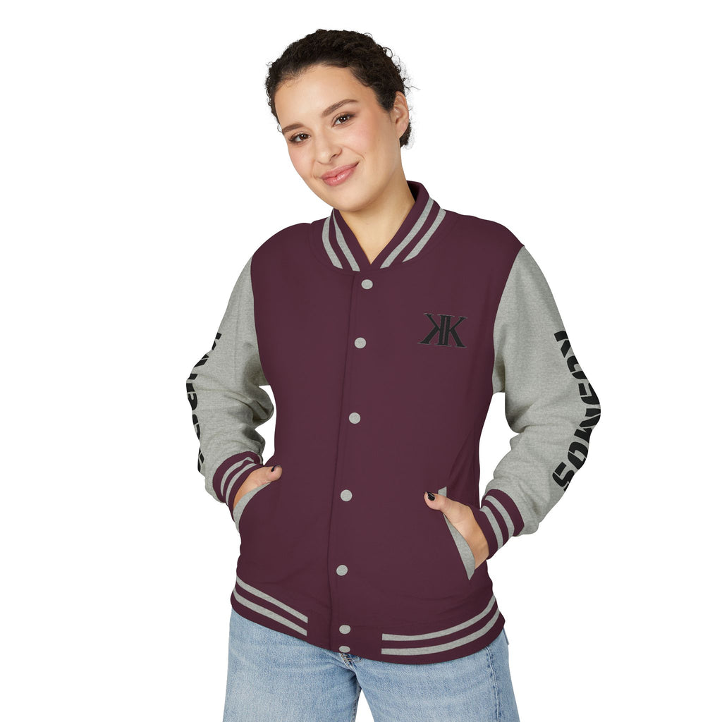 Letterman Jacket — "Give No Fu*ks" Bold Varsity Bomber