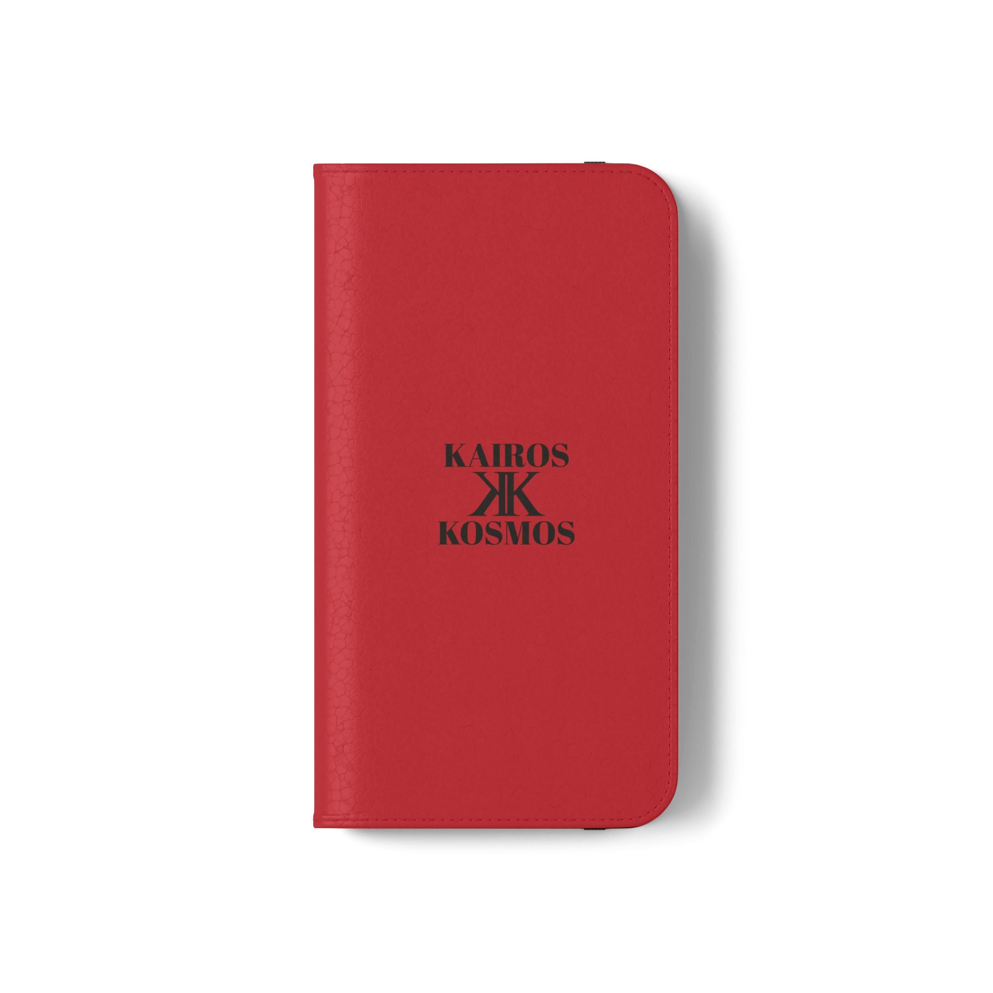 Kairos Kosmos Logo RED Flip Phone Case