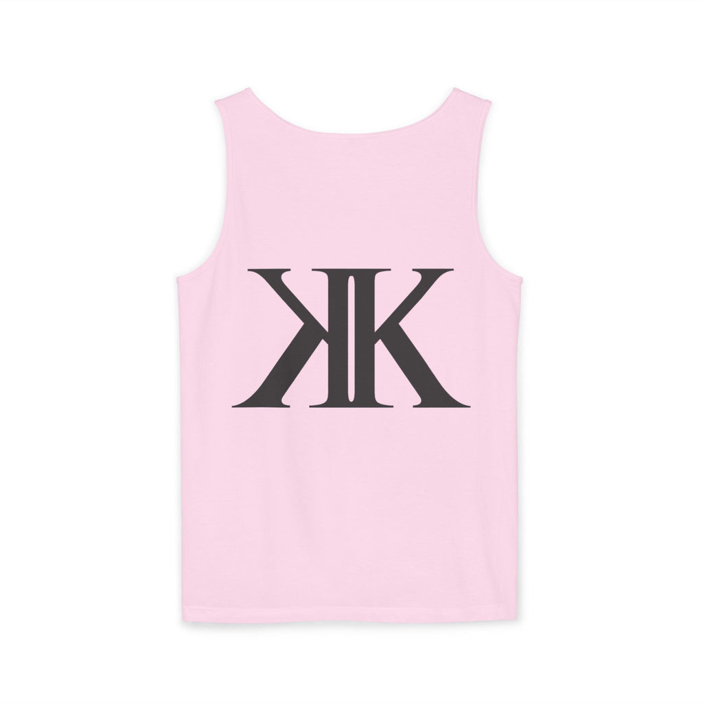 KK Monogram Tank Top — Minimalist Logo Graphic Tank