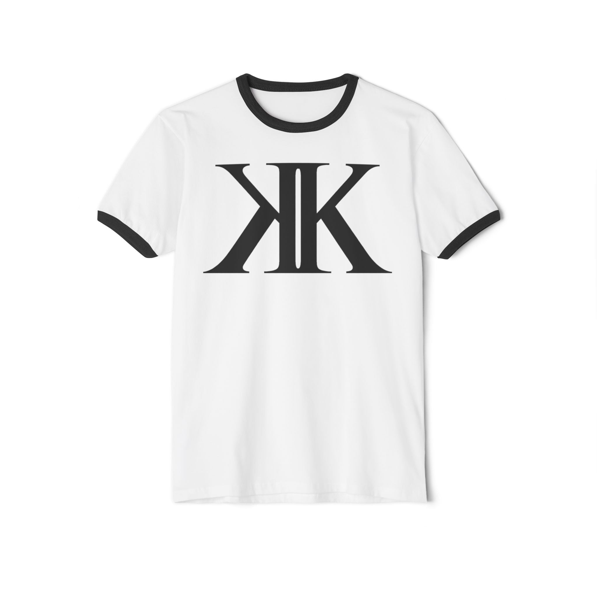 Vintage K Mirror Logo Ringer Uni Sex T-Shirt