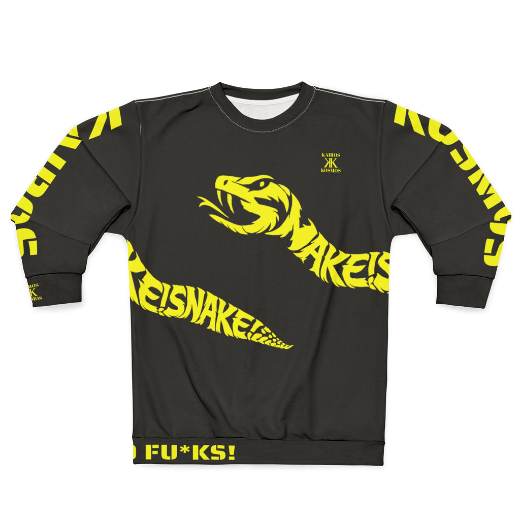 Aspis Collection Snake Graphic Sweatshirt — Crewneck