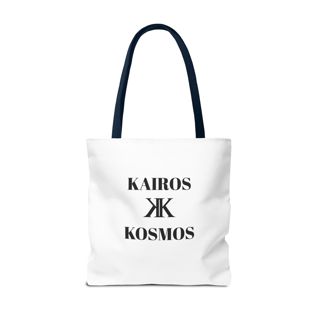 Kairos Kosmos Tote Bag – Minimalist Monogram Tote