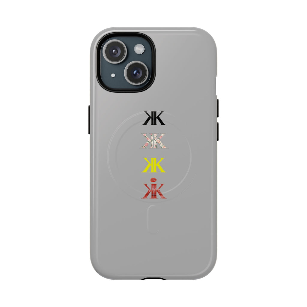 Sigil Collection Phone Case — Minimalist Monogram Stack Tough Magnetic Case
