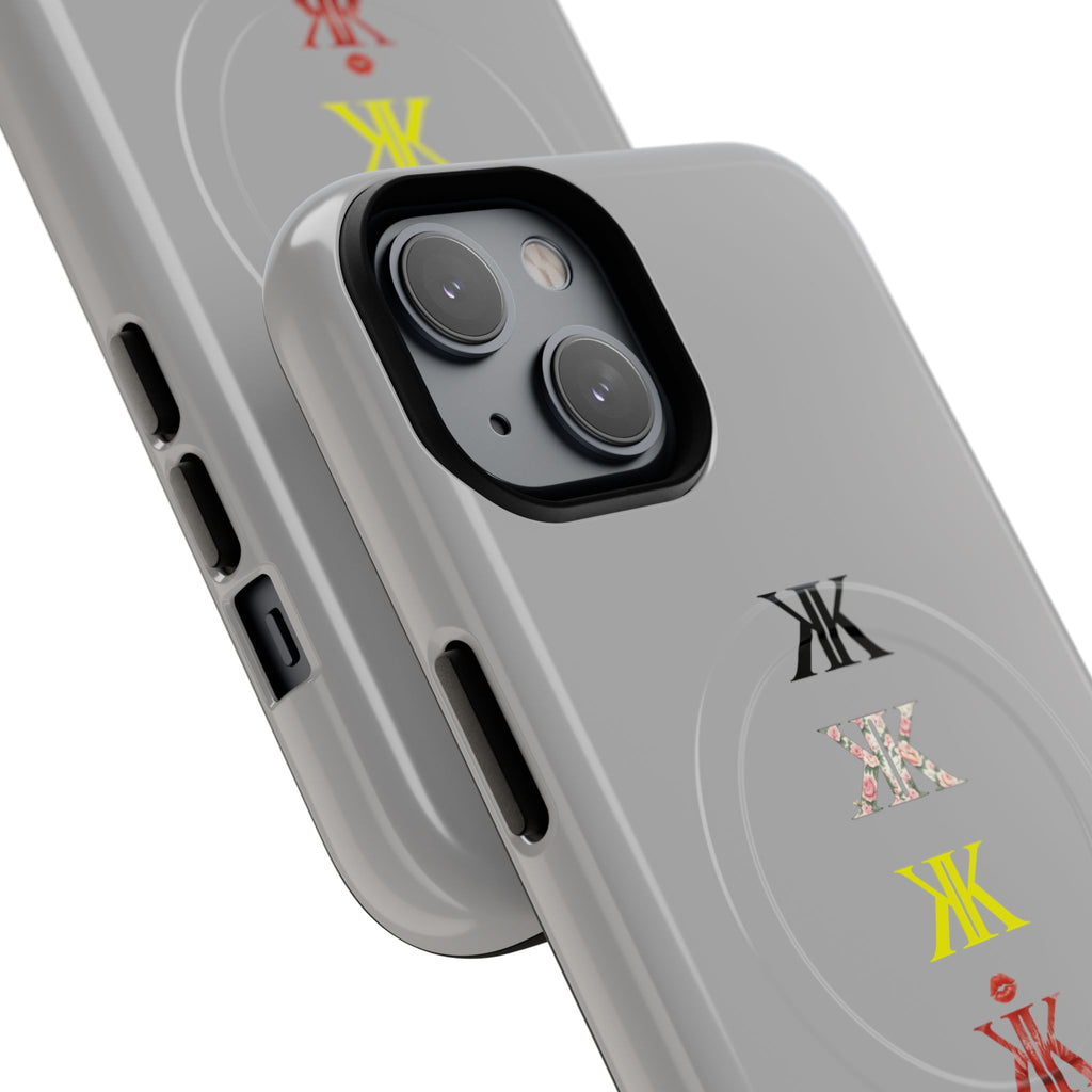Sigil Collection Phone Case — Minimalist Monogram Stack Tough Magnetic Case