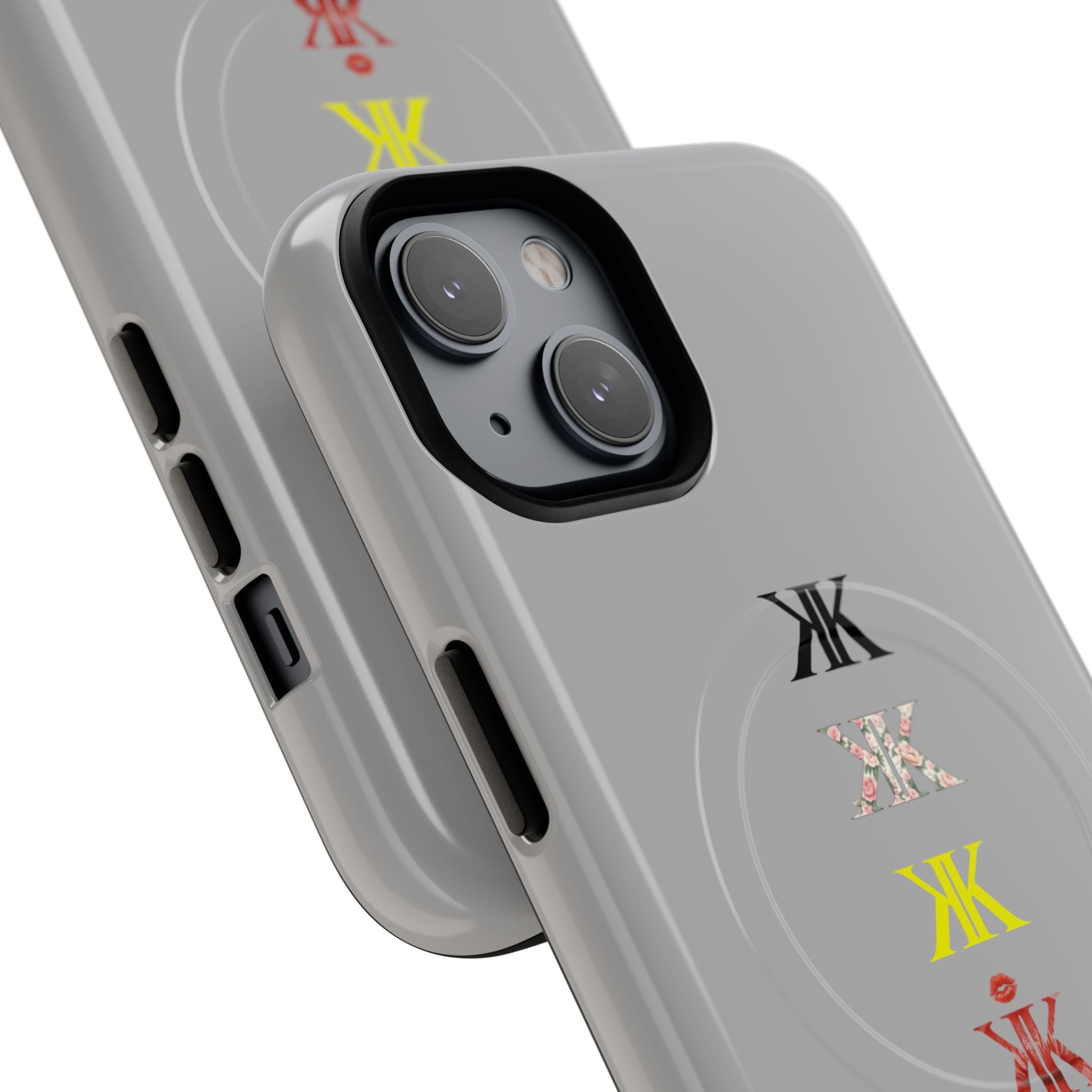 Sigil Collection Phone Case — Minimalist Monogram Stack Tough Magnetic Case