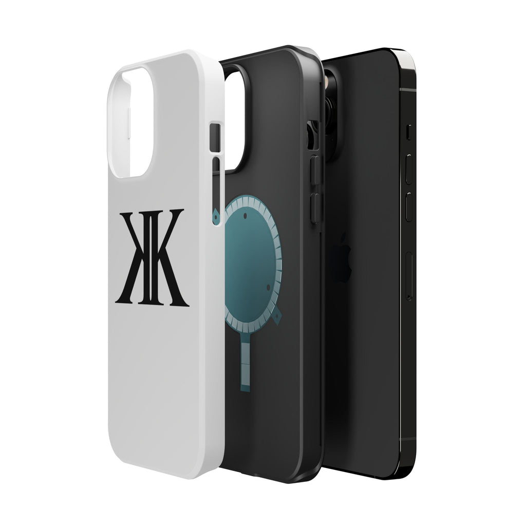 Magnetic Impact-Resistant Case with Bold KK Monogram