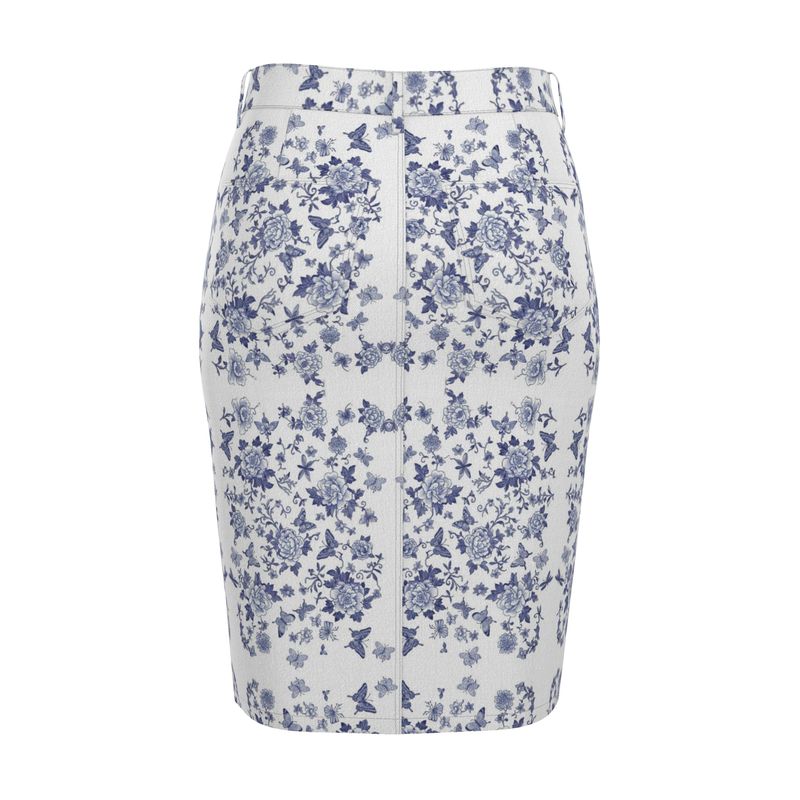 Celadon Collection Denim Mini Skirt