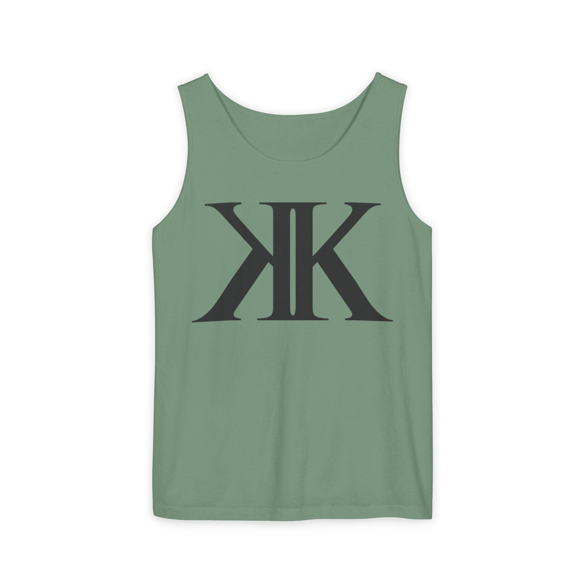 KK Monogram Tank Top — Minimalist Logo Graphic Tank