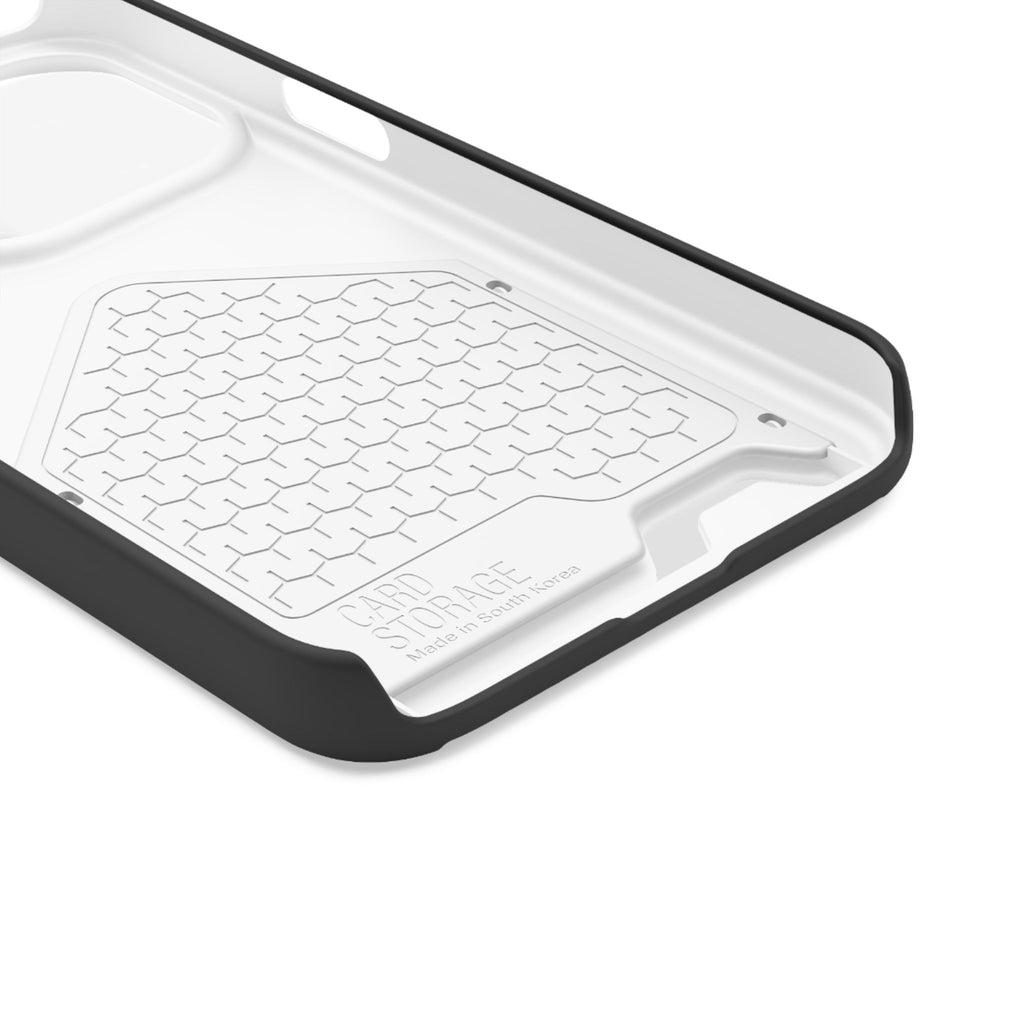 Kairos Kosmos BLACK Cardholder Phone Case — Slim Protective Wallet Case