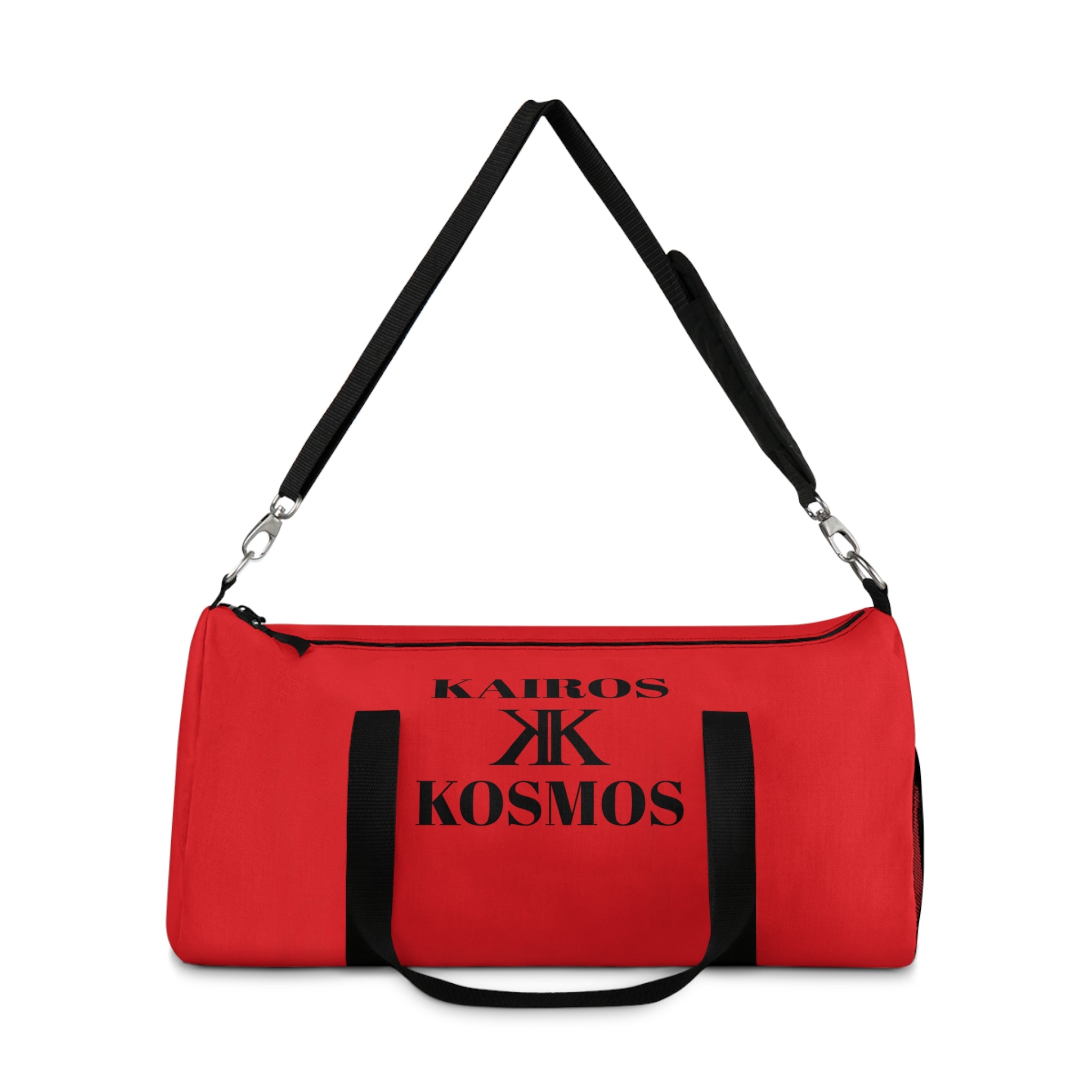 Kairos Kosmos RED Duffel Bag — Gym & Travel Weekender