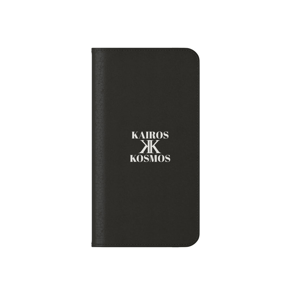 Kairos Kosmos Logo BLACK Flip Phone Case