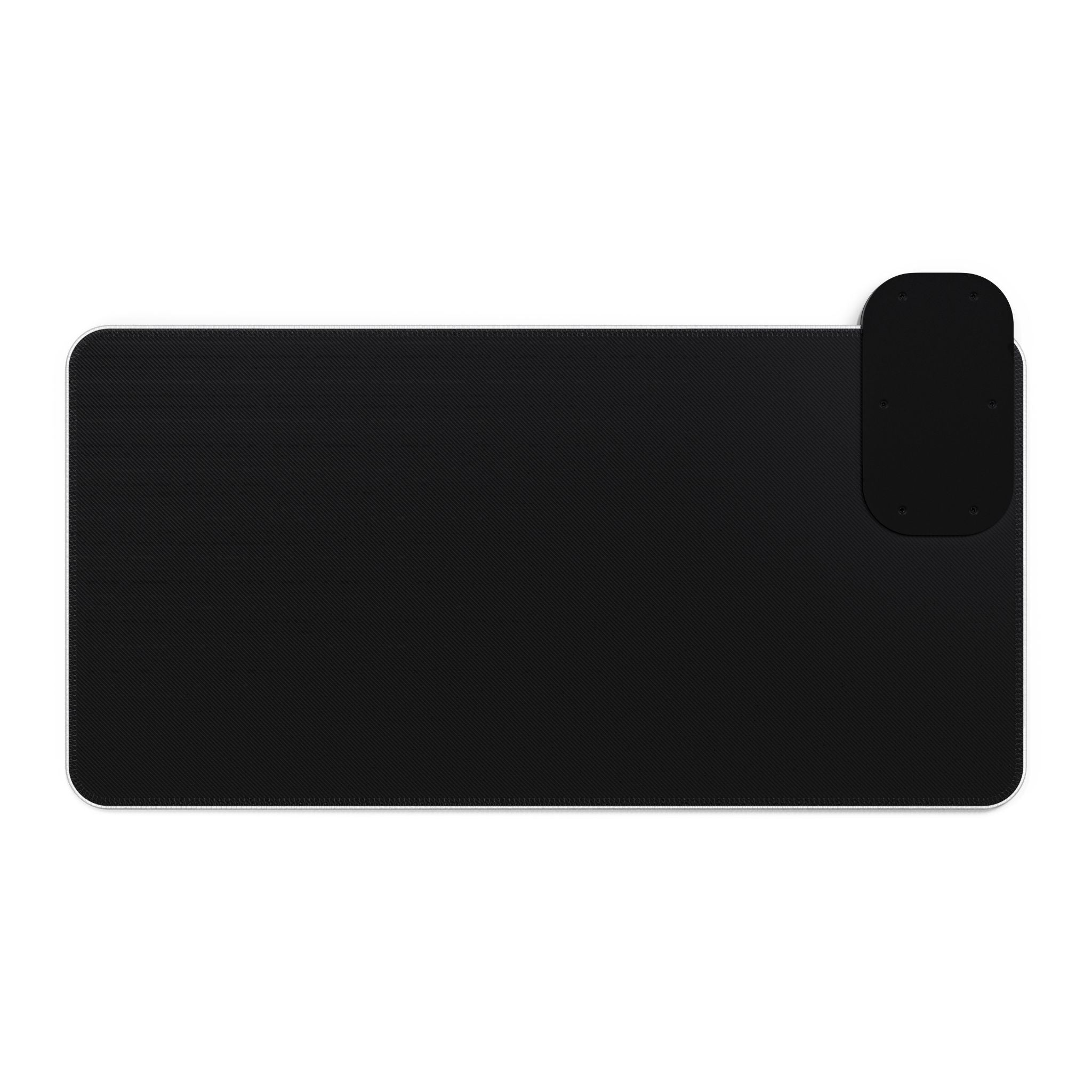 LED Wireless Charging Gaming Mouse Pad RED — Kairos Kosmos Logo Desk Mat