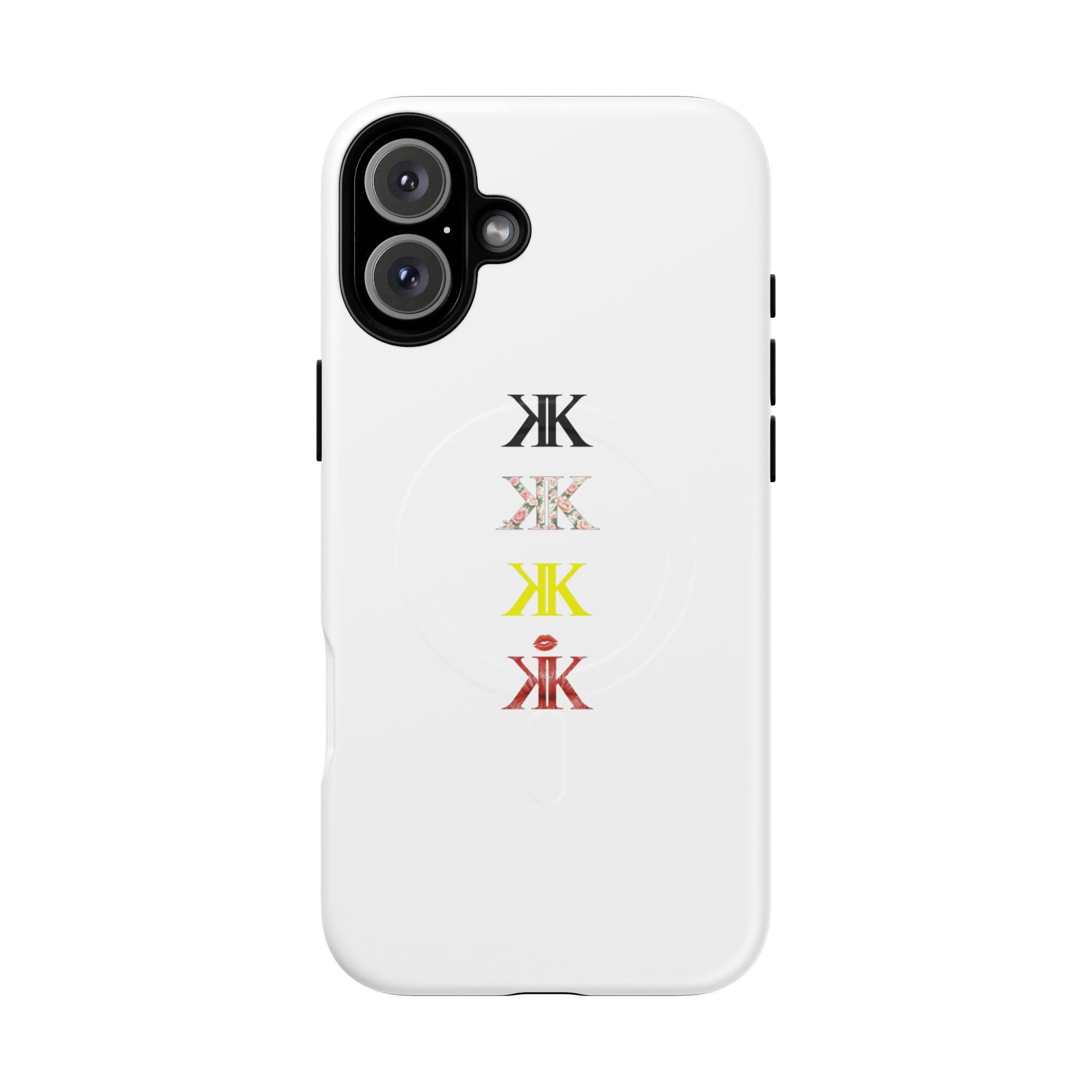 Sigil Collection Phone Case — Minimalist Monogram Stack Tough Magnetic Case