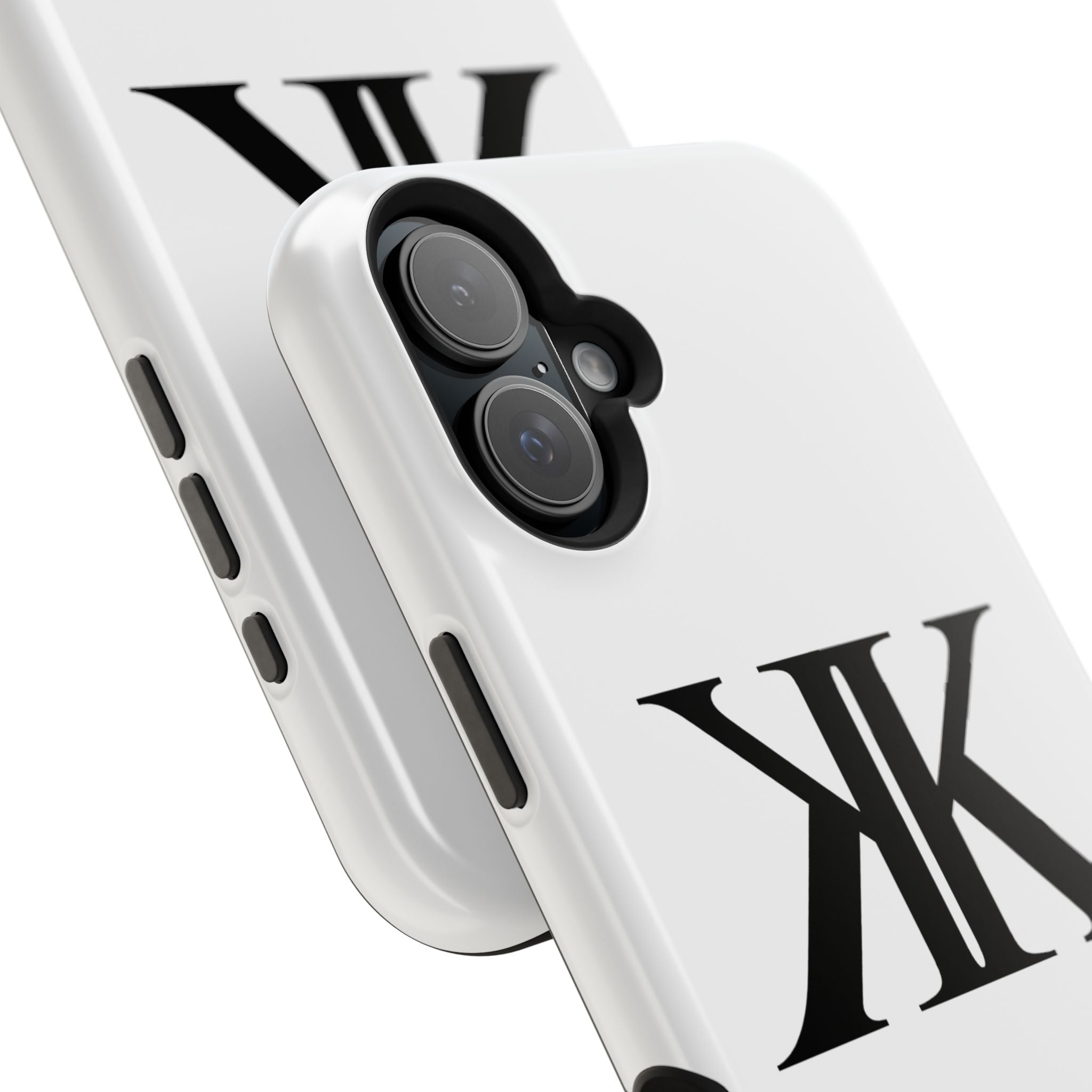 Magnetic Impact-Resistant Case with Bold KK Monogram
