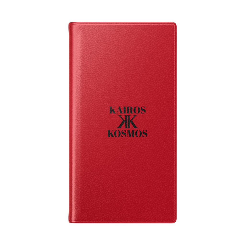 Kairos Kosmos Logo RED Flip Phone Case