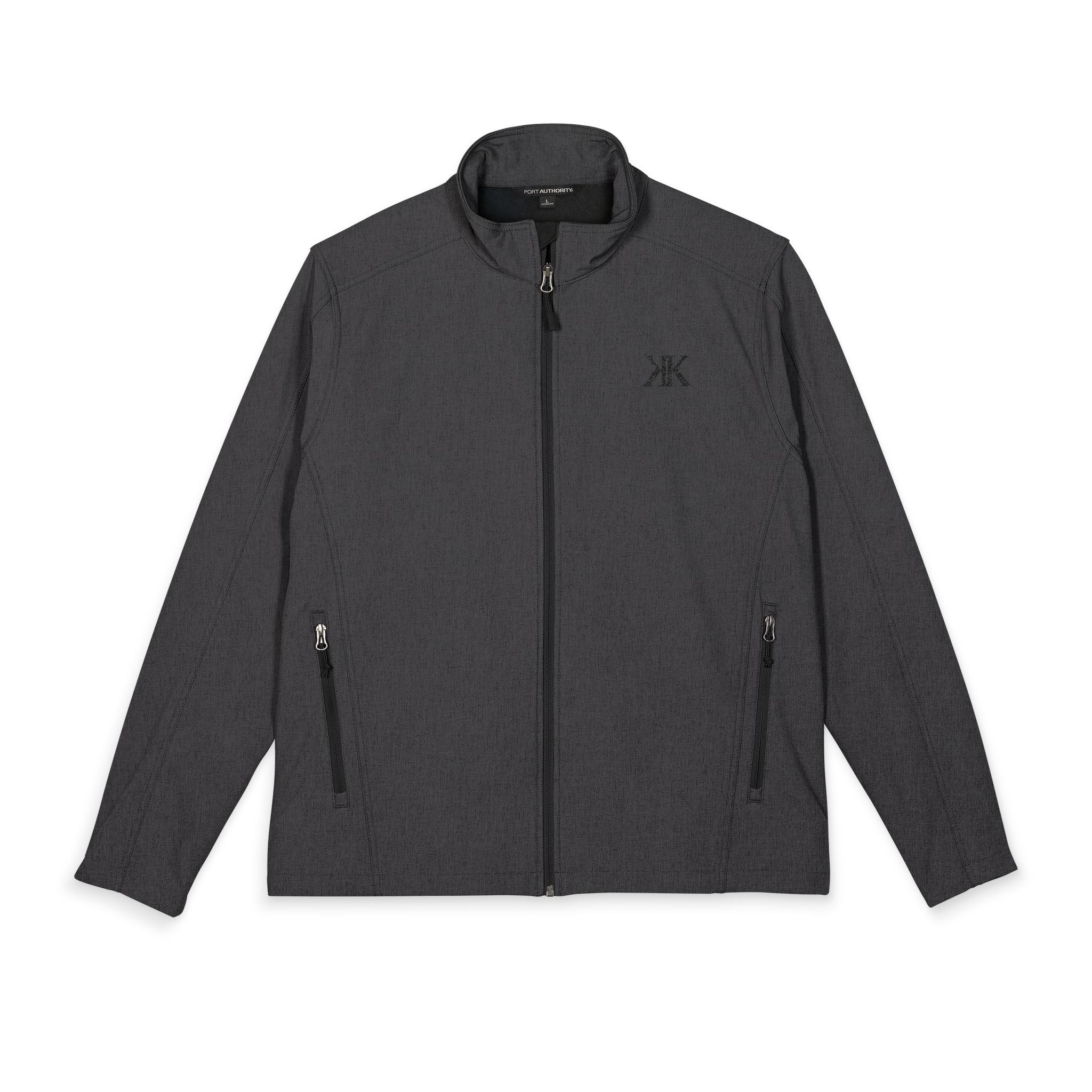 Port Authority® Embroidered Men's Soft Shell Jacket — Water‑Resistant Lightweight Outerwear