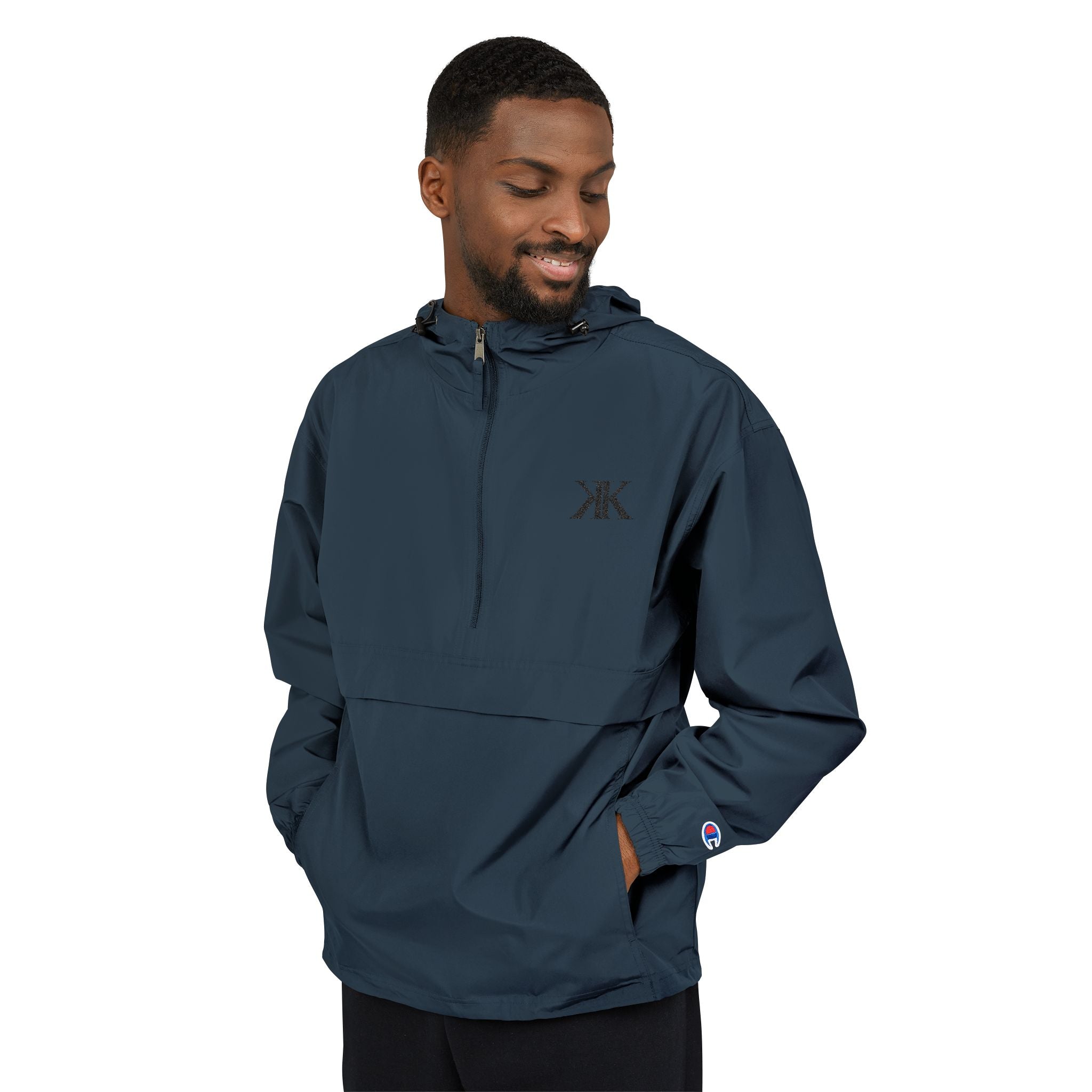 Champion® Packable Anorak Jacket — Lightweight Hooded Windbreaker for Travel & Outdoor
