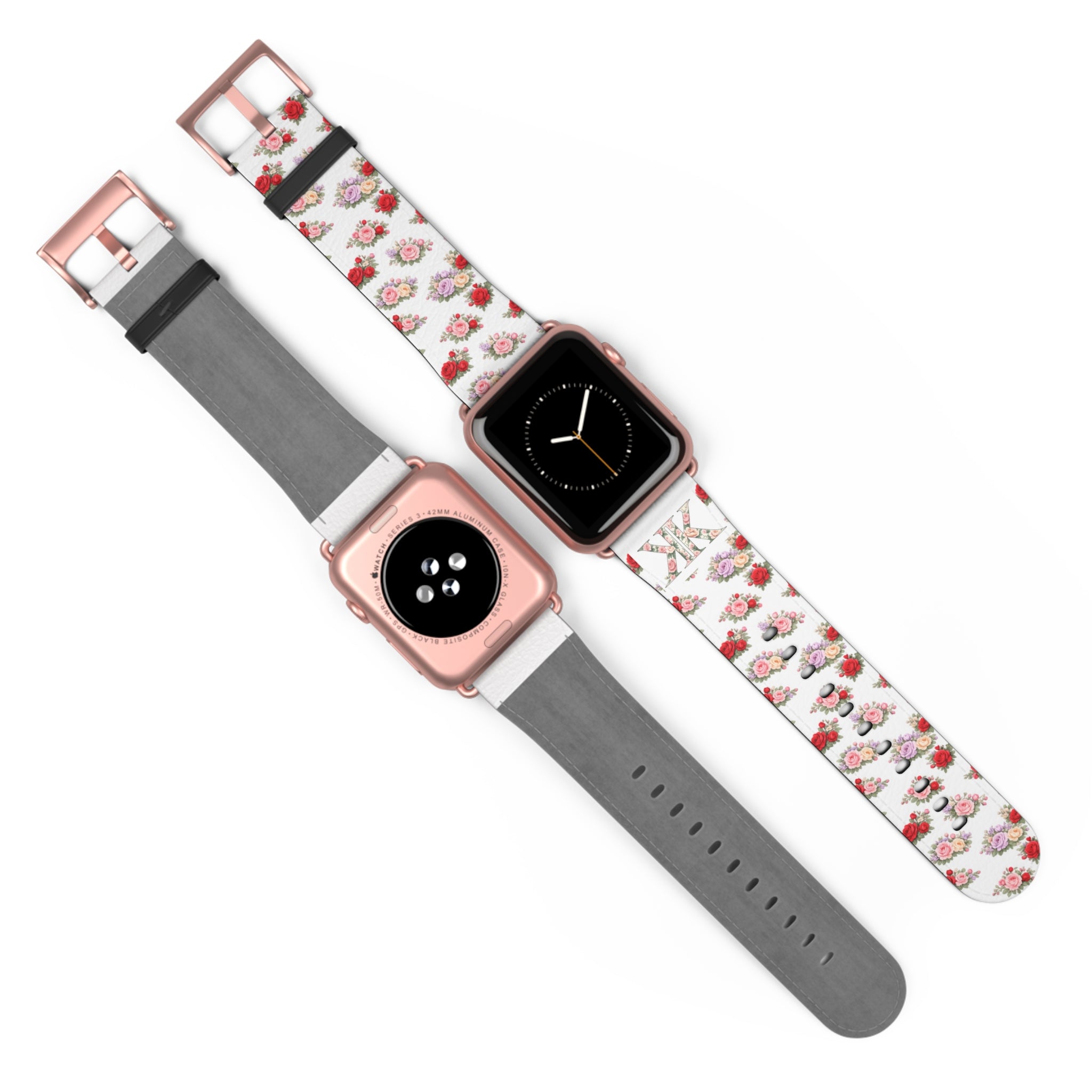 Anthos Collection Floral Vintage Watch Band — Apple Watch Strap