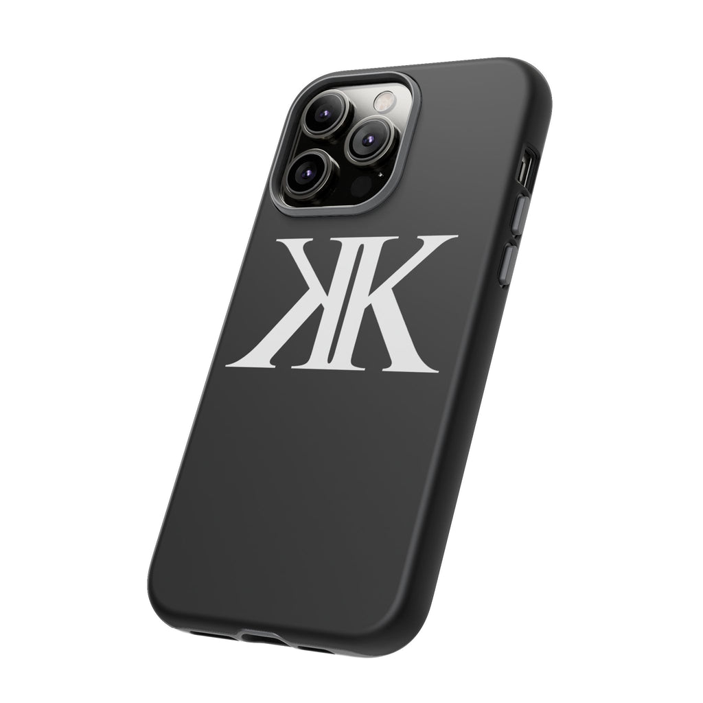 Monogram KK Phone Case BLACK — Tough Protective iPhone Cover