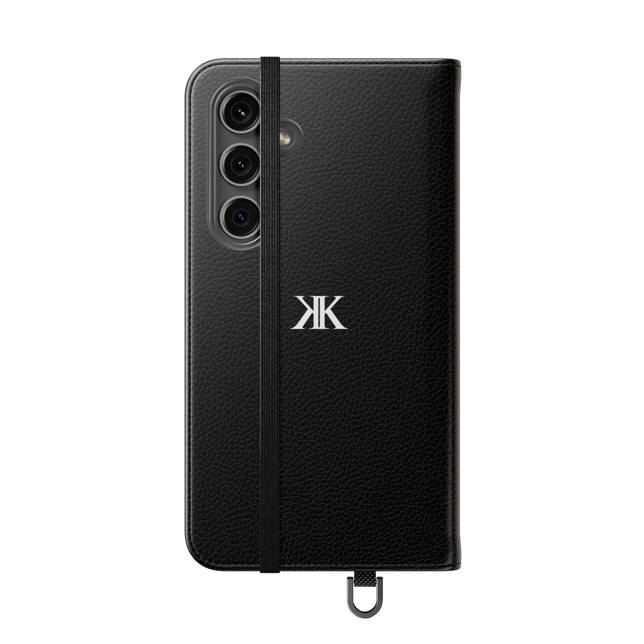 Kairos Kosmos Logo BLACK Flip Phone Case