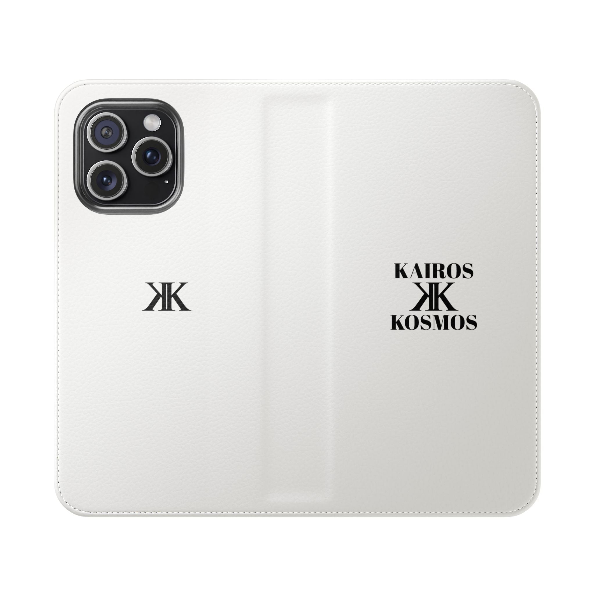 Kairos Kosmos Logo Flip Phone Case