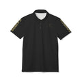 Aether Collection BLACK Polo Shirt —  Casual Work & Golf Polo